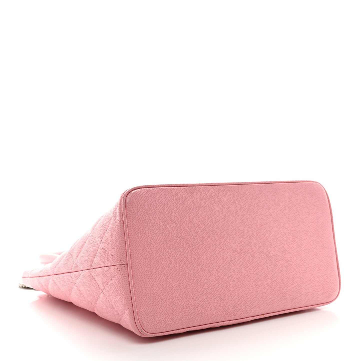 Caviar Quilted Medallion Tote Light Pink