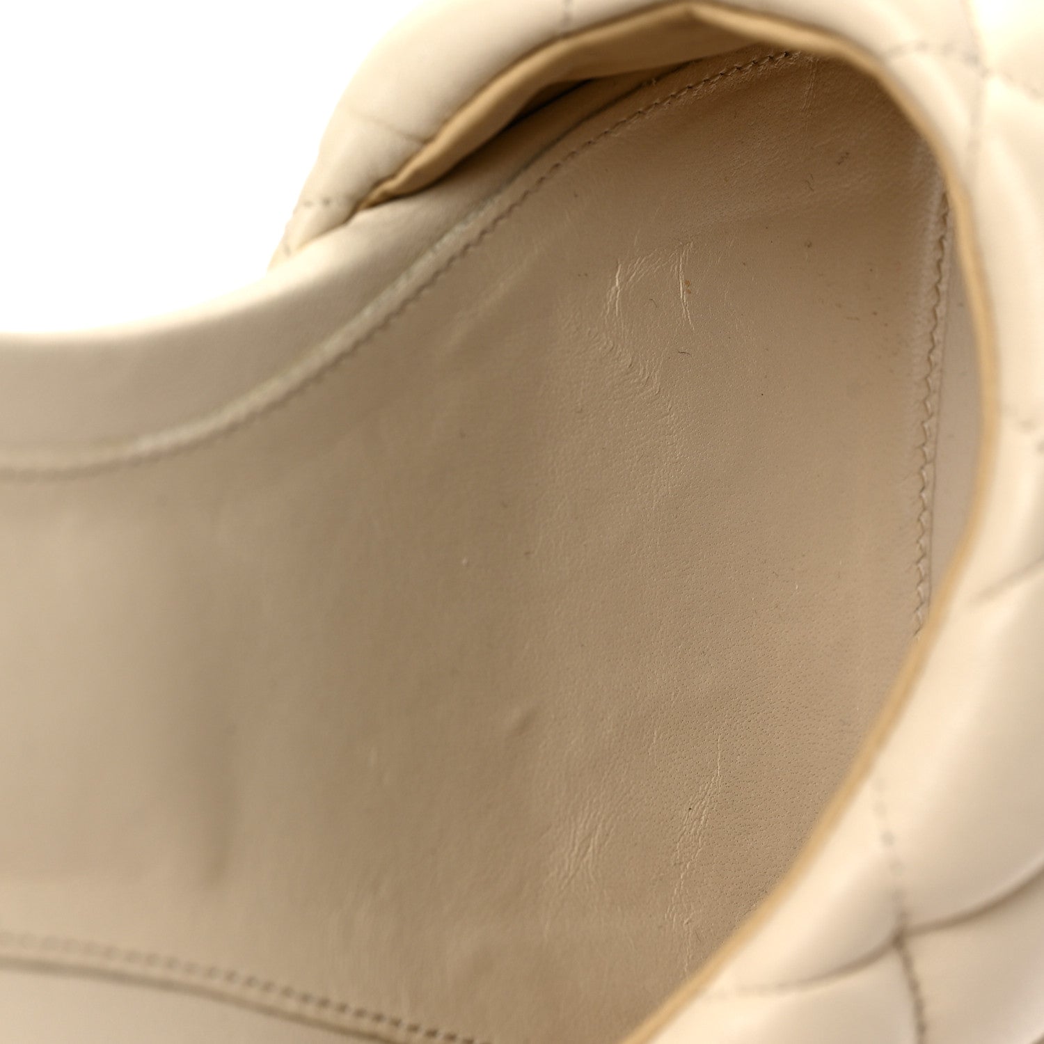 Bottega Veneta Nappa Matelasse Padded Flat Sandals 39 Sea Salt 8 of 8