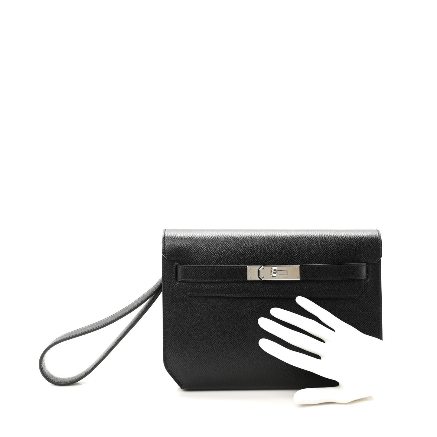 Epsom Kelly Depeches 25 Pouch Black