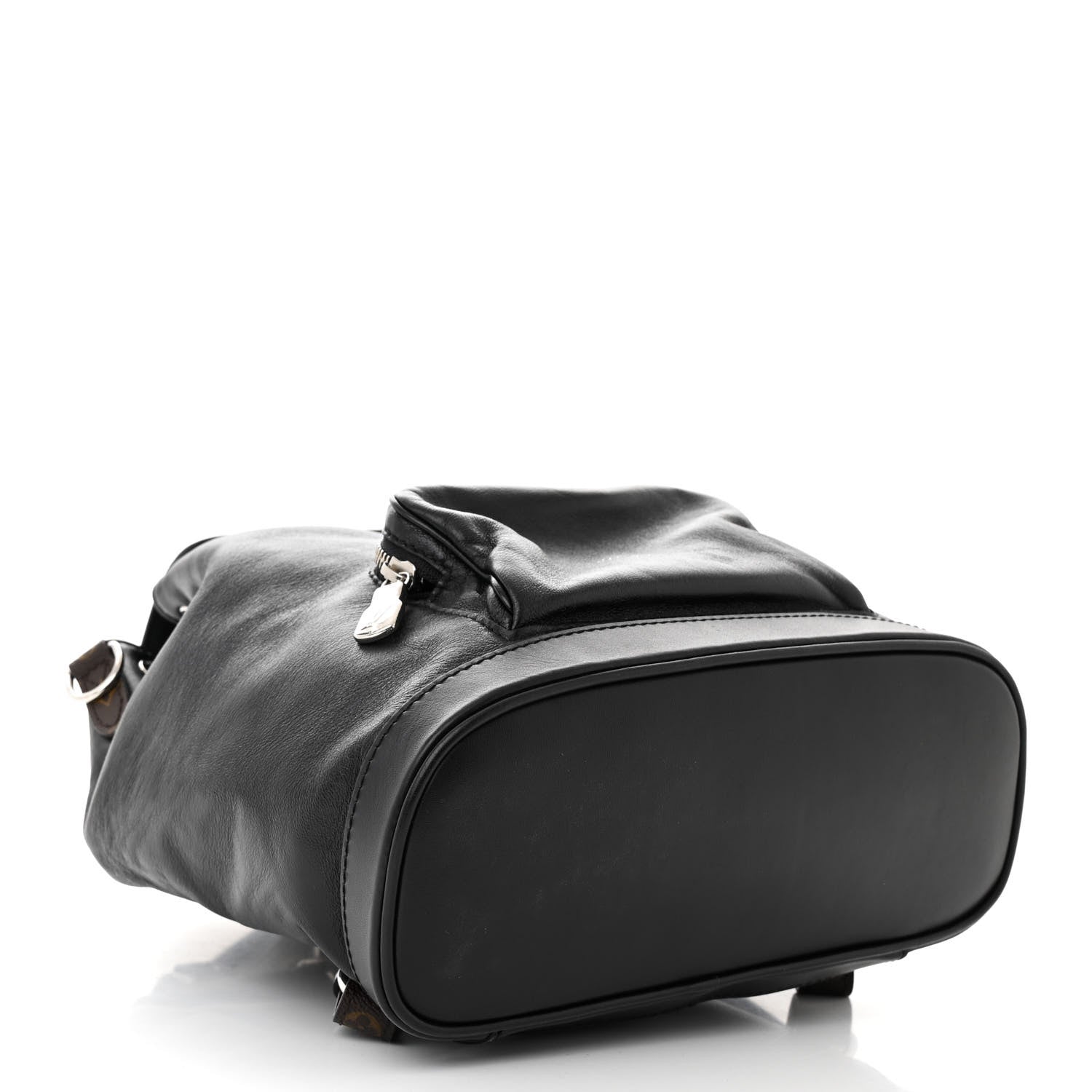 Louis Vuitton Lambskin Monogram Montsouris Vibe PM Black 4 of 10