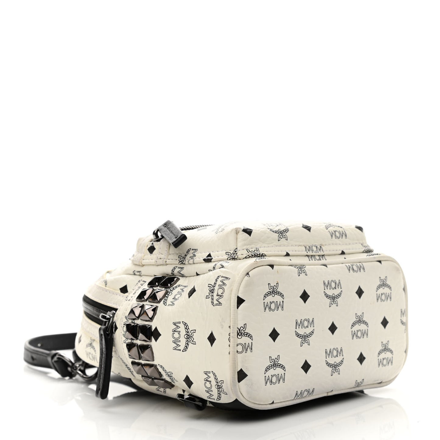Visetos Side Stud X-Mini Stark Bebe Boo Backpack White