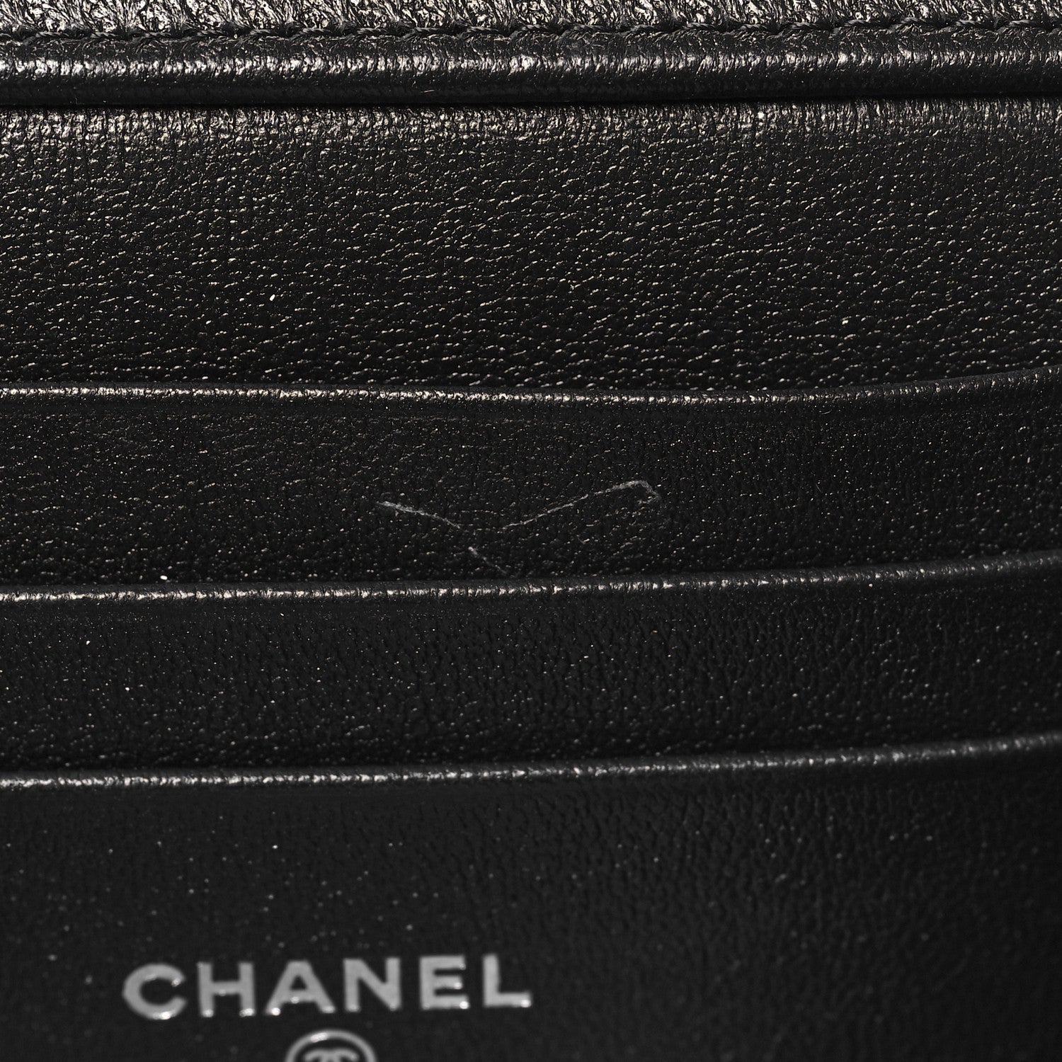 Chanel Lambskin Quilted Small Top Handle Vanity Case With Chain So Black 12 of 13