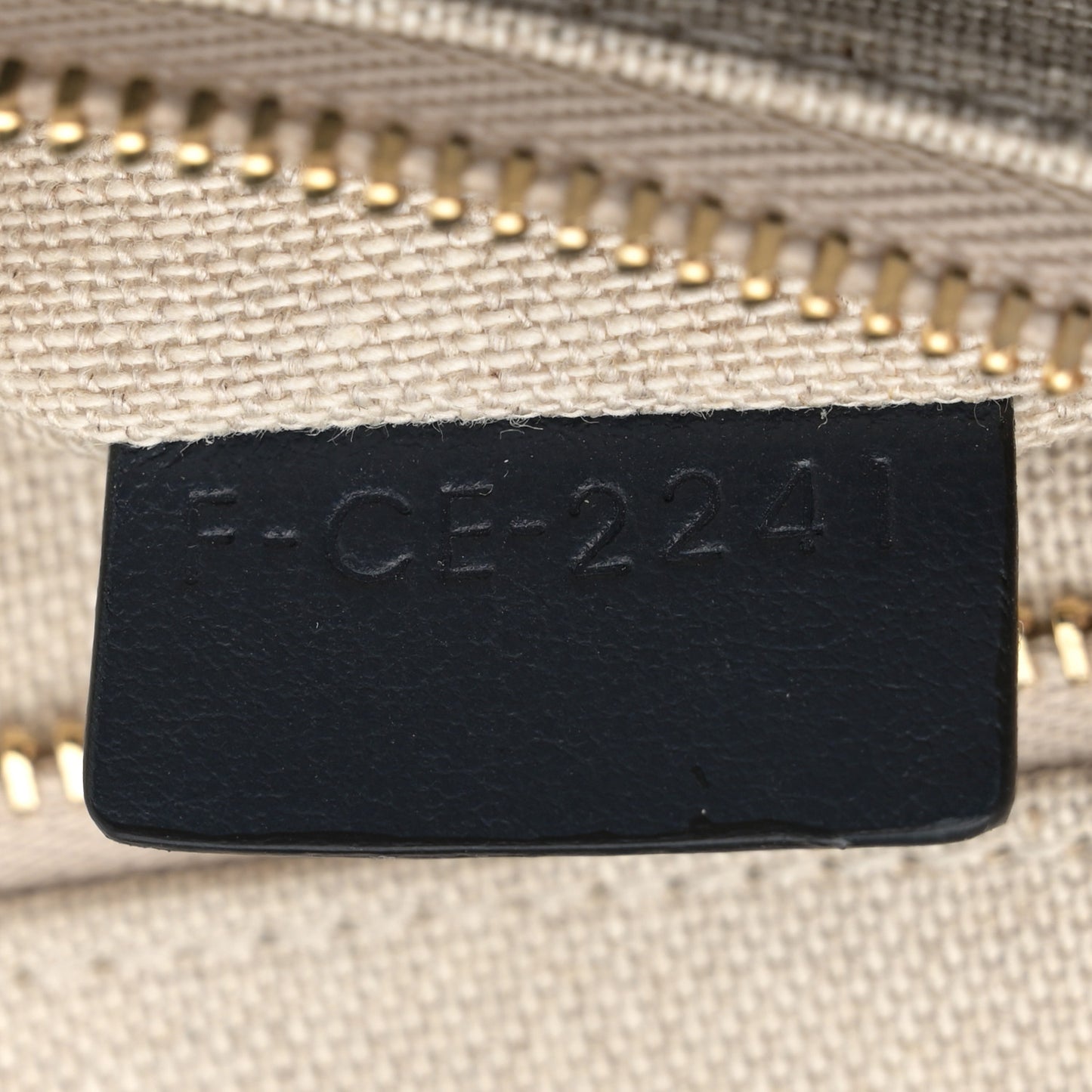 Canvas Calfskin Teen Soft 16 Shoulder Bag Vanilla Navy