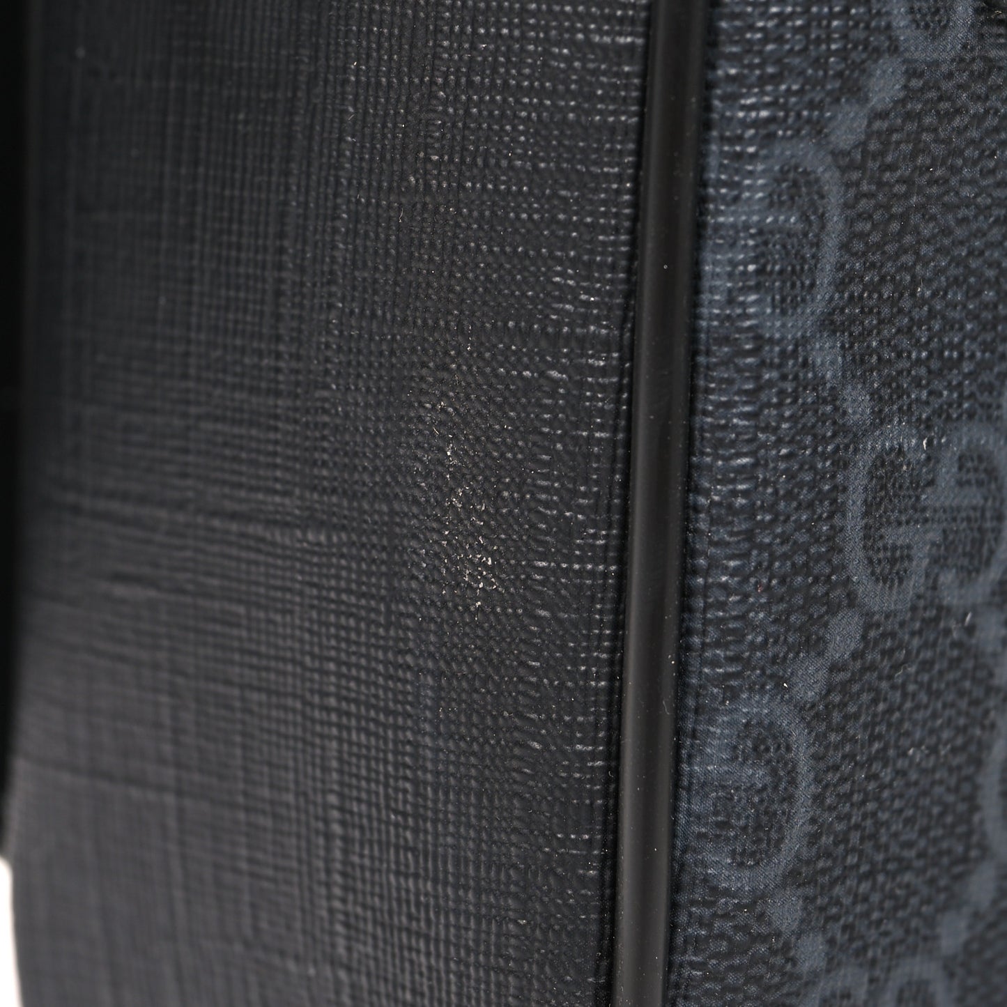 Soft GG Supreme Monogram Web Belt Bag Black Grey