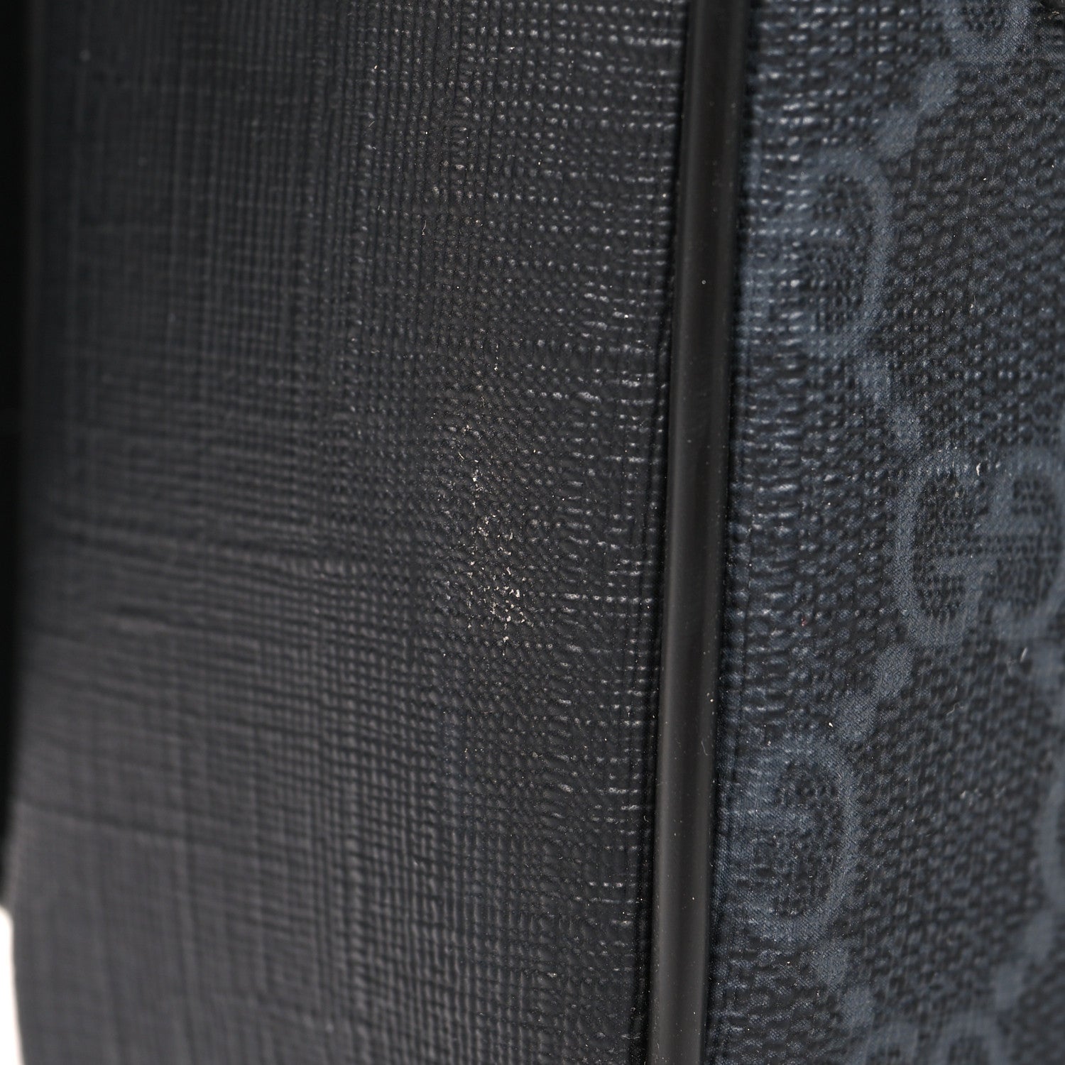 Gucci Soft GG Supreme Monogram Web Belt Bag Black Grey 12 of 12