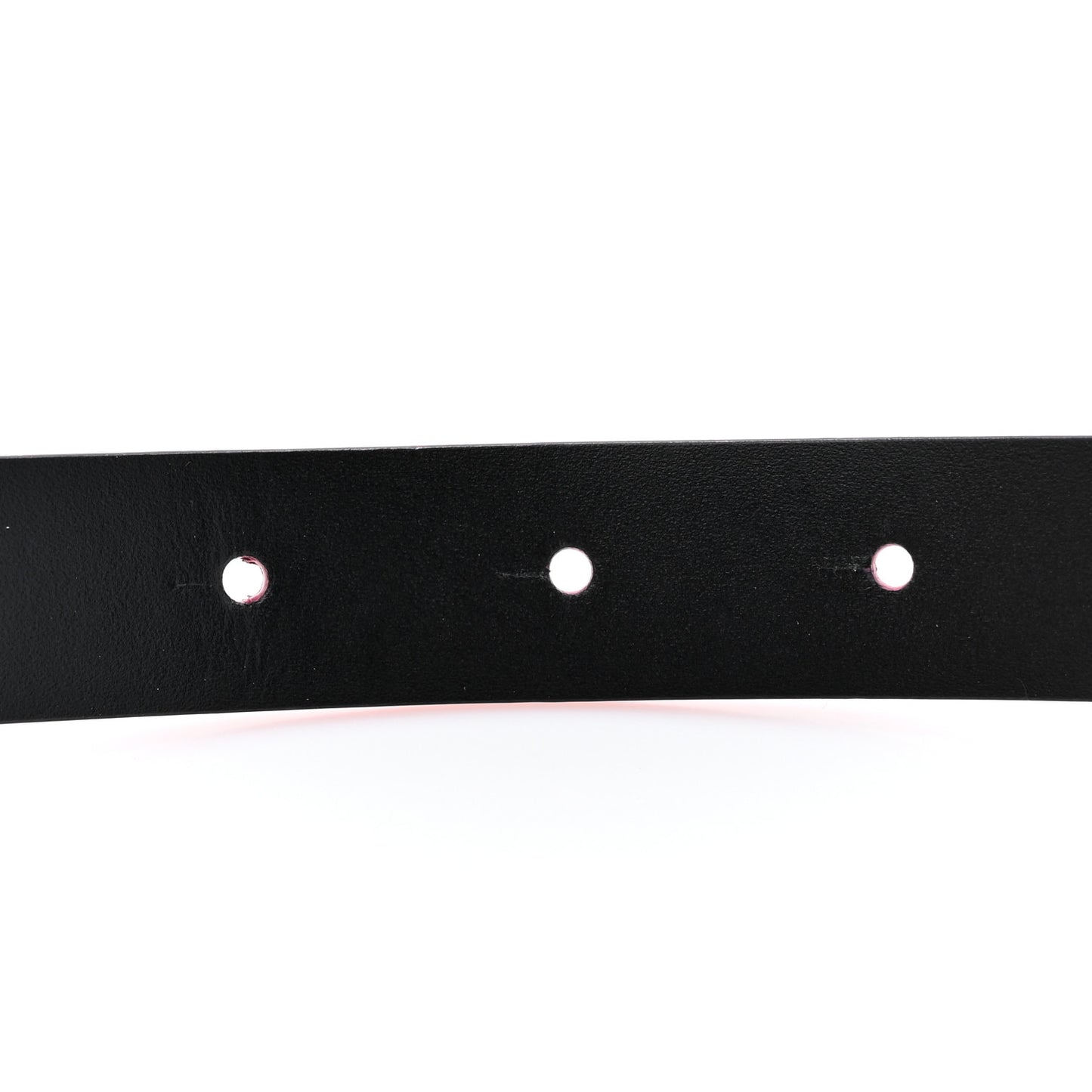 Patent CC Logo Skinny Belt 85 34 Pink