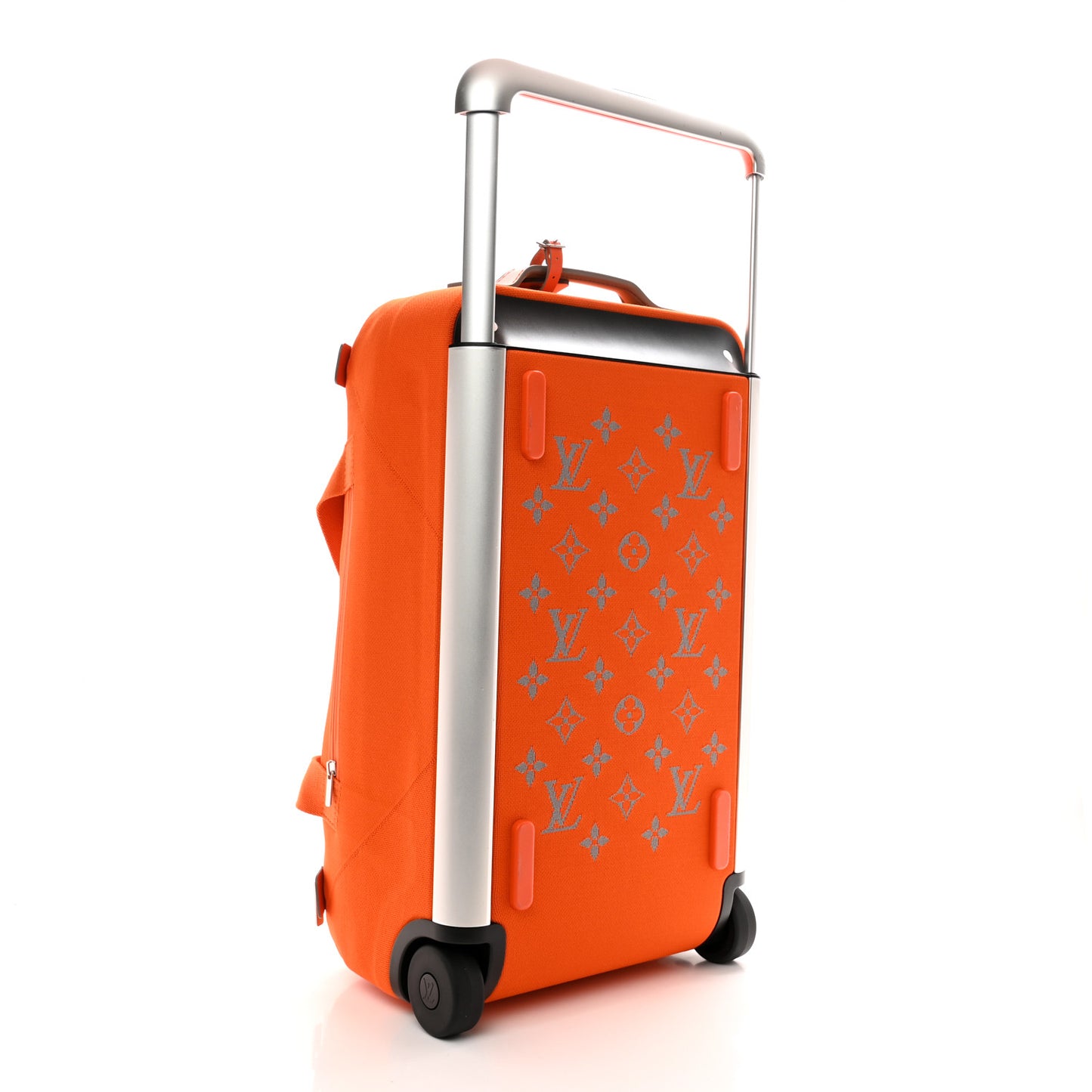 Knit Monogram Horizon Soft Duffle 55 Orange