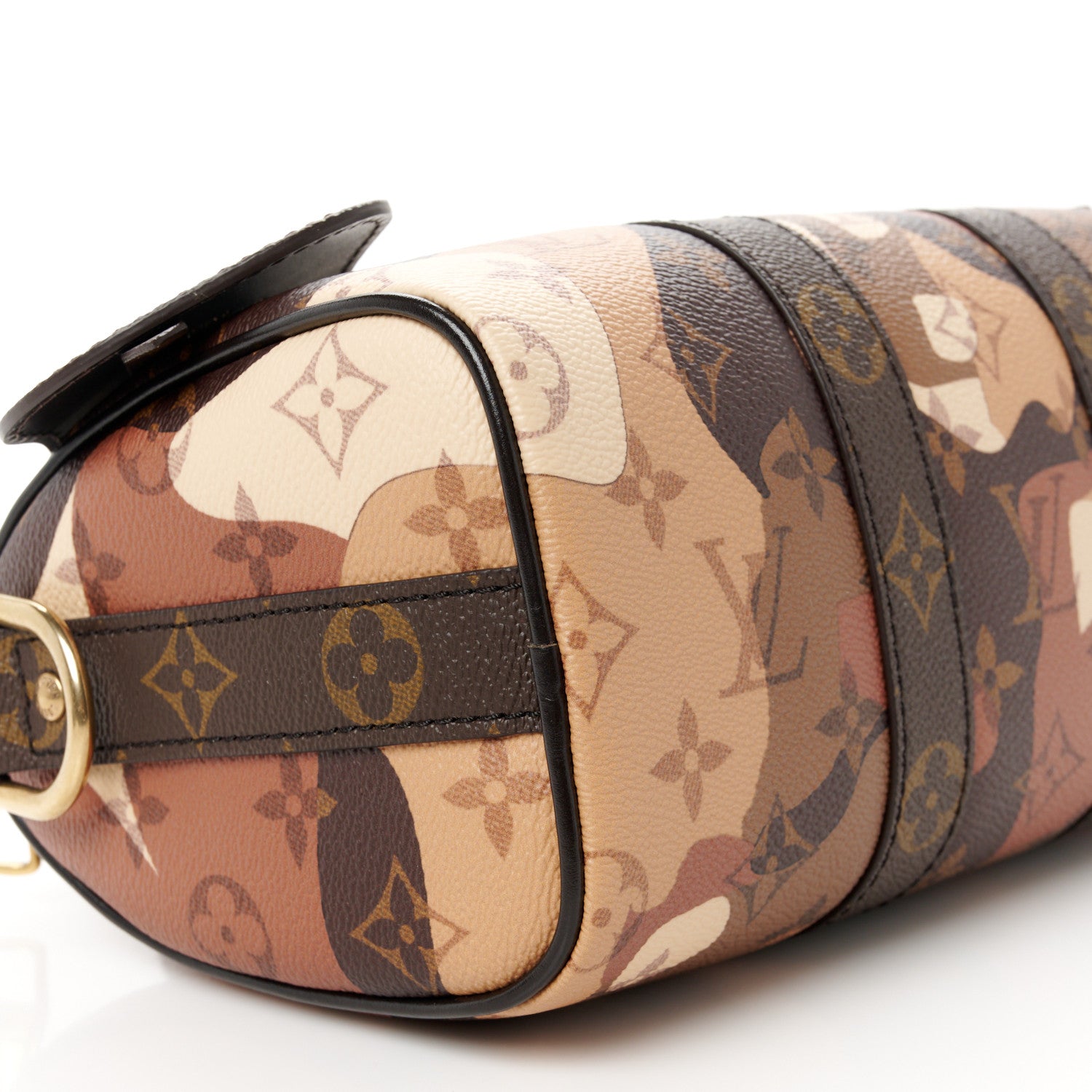 Louis Vuitton Monogram Portrait Keepall Bandouliere 25 Brown 8 of 11