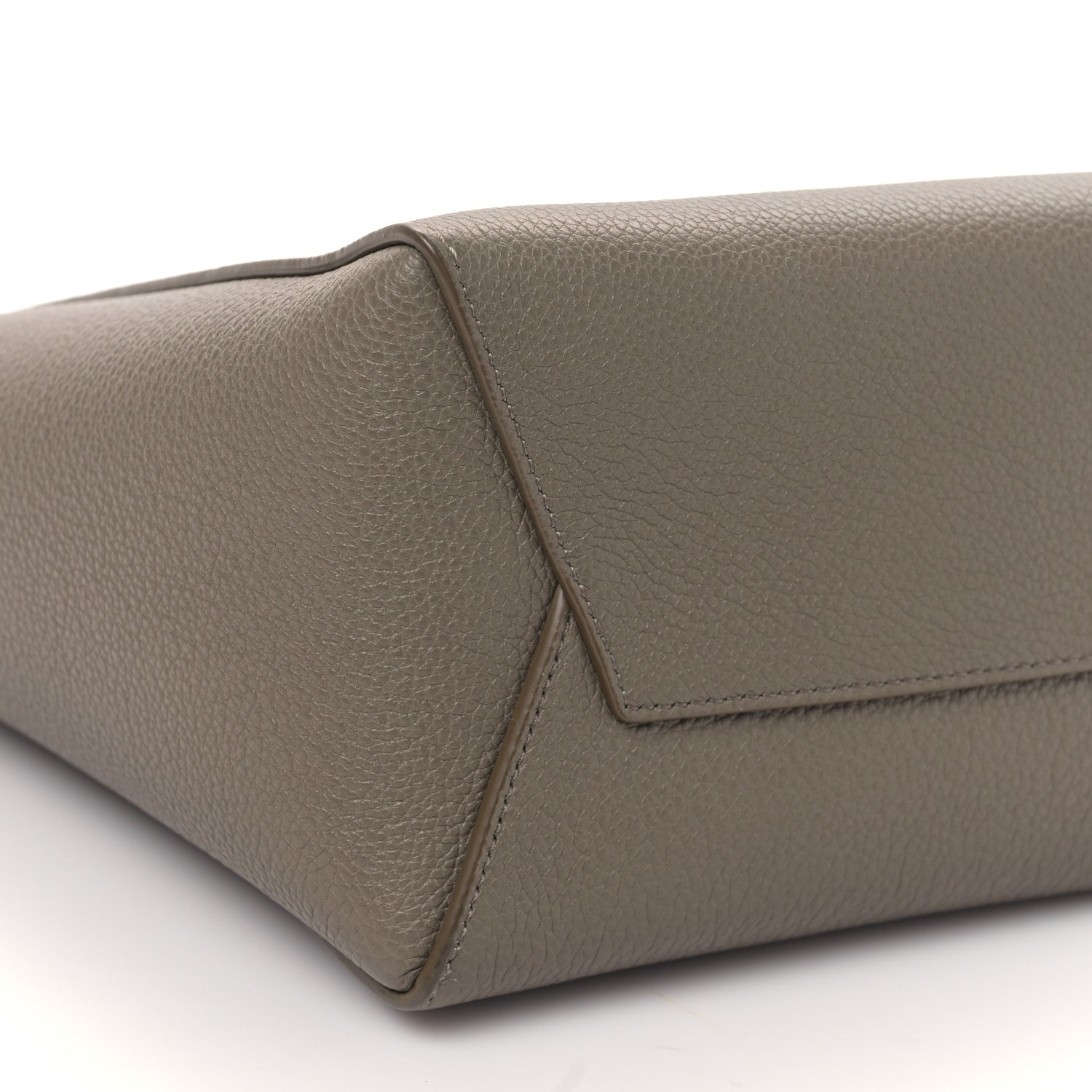 Celine Soft Grained Calfskin Small Sangle Bucket Bag Taupe 8 of 9
