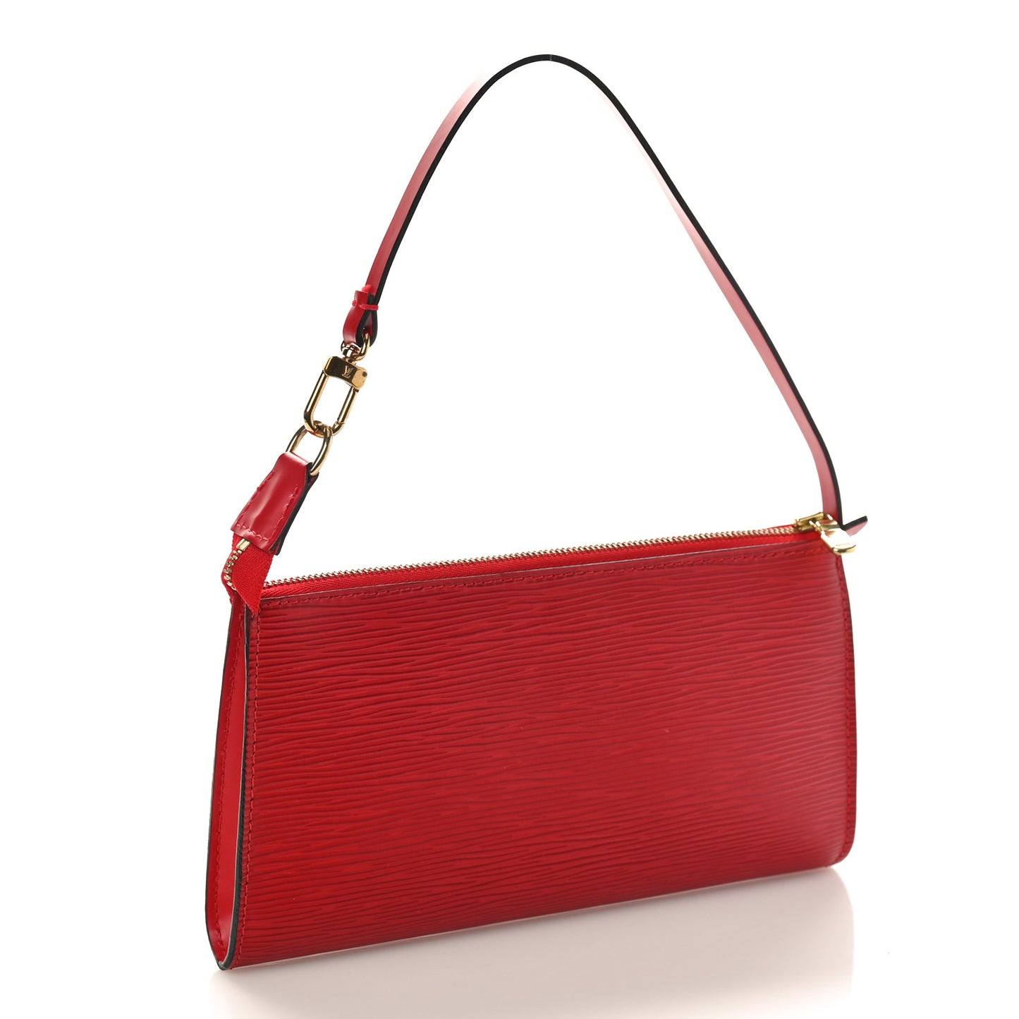 Epi Pochette Accessories 21 Castillan Red