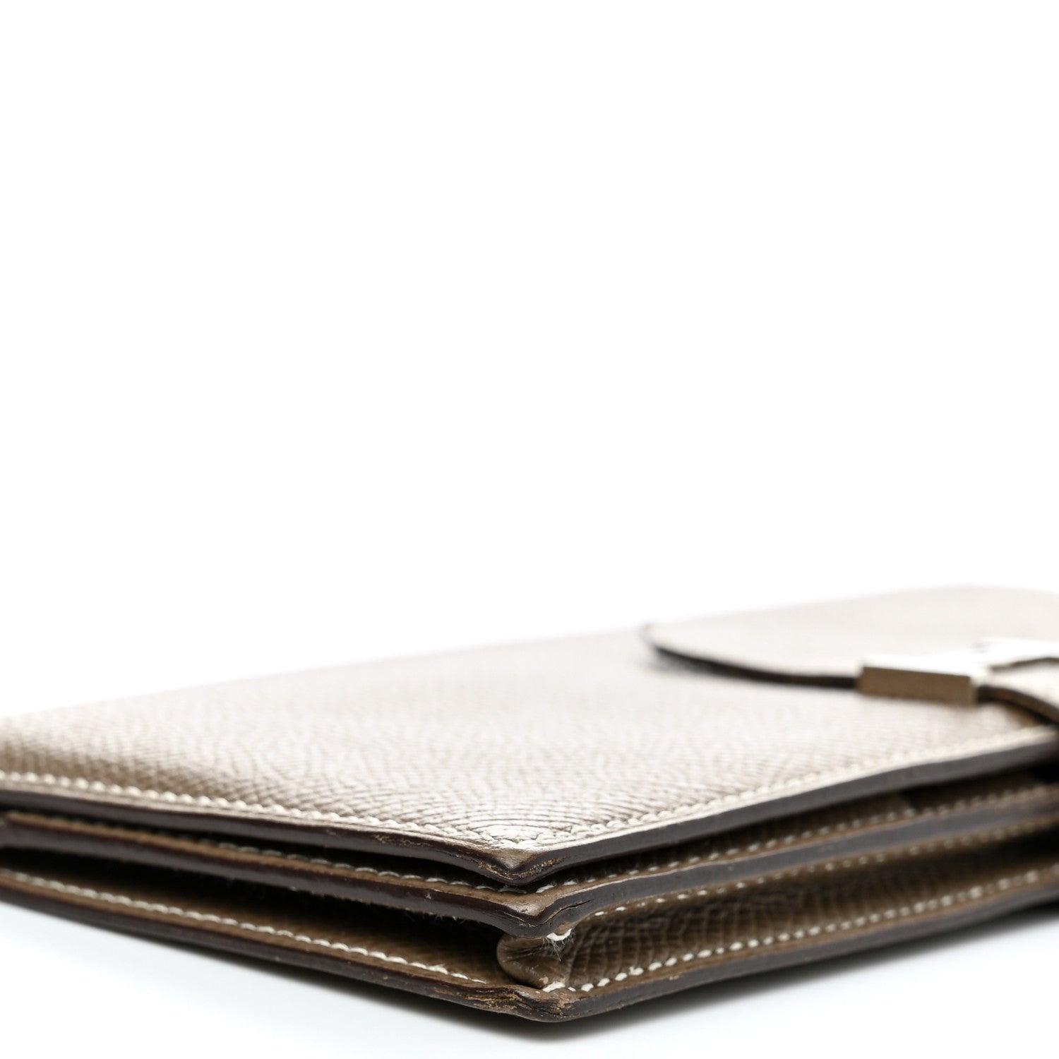 Hermes Epsom Bearn Gusset Wallet Etoupe 10 of 14