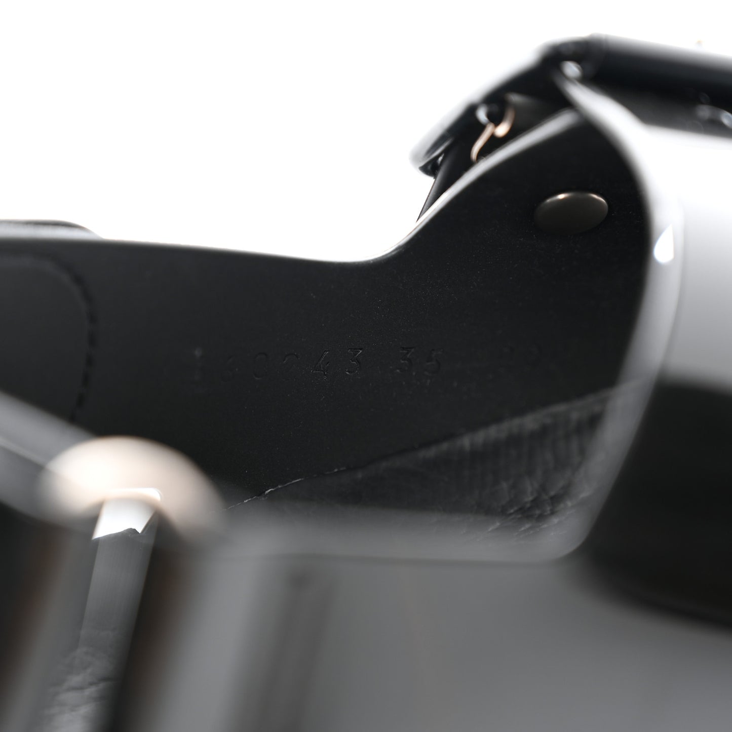 Rubber Mini Double G Womens Isla Dad Sandals 35 Black