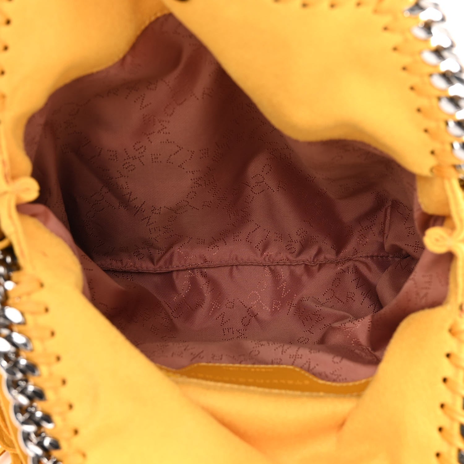 Stella McCartney Shaggy Deer Fringe Mini Falabella Tote Sun 5 of 9