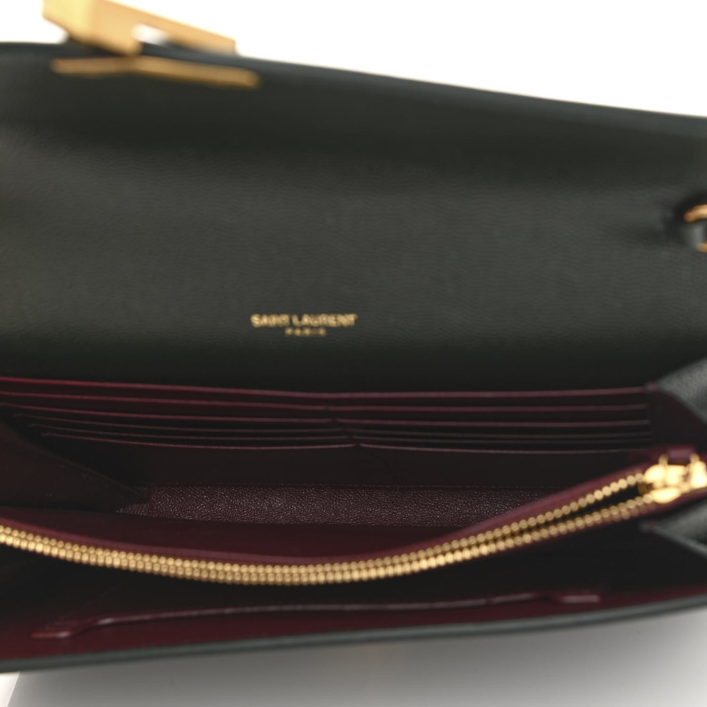 Smooth Calfskin Monogram Cassandra Clasp Bag Dark Green