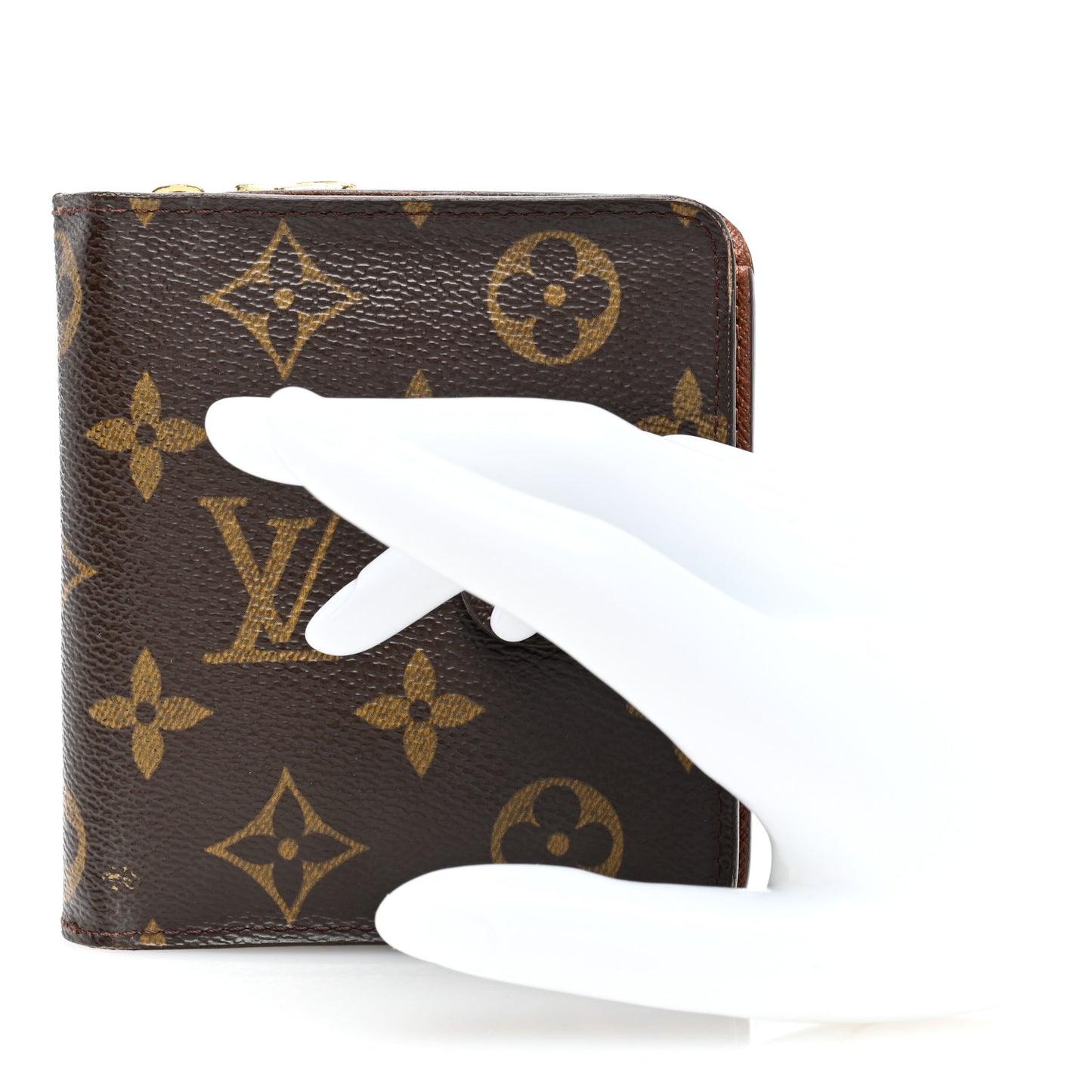 Monogram Compact Zippe Zipped Wallet