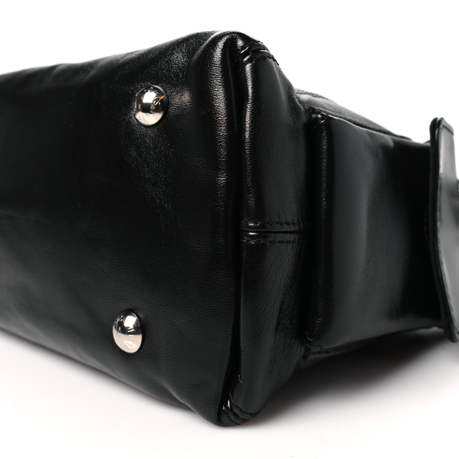 Louis Vuitton Lambskin CarryAll Cargo Vibe PM Black 9 of 9