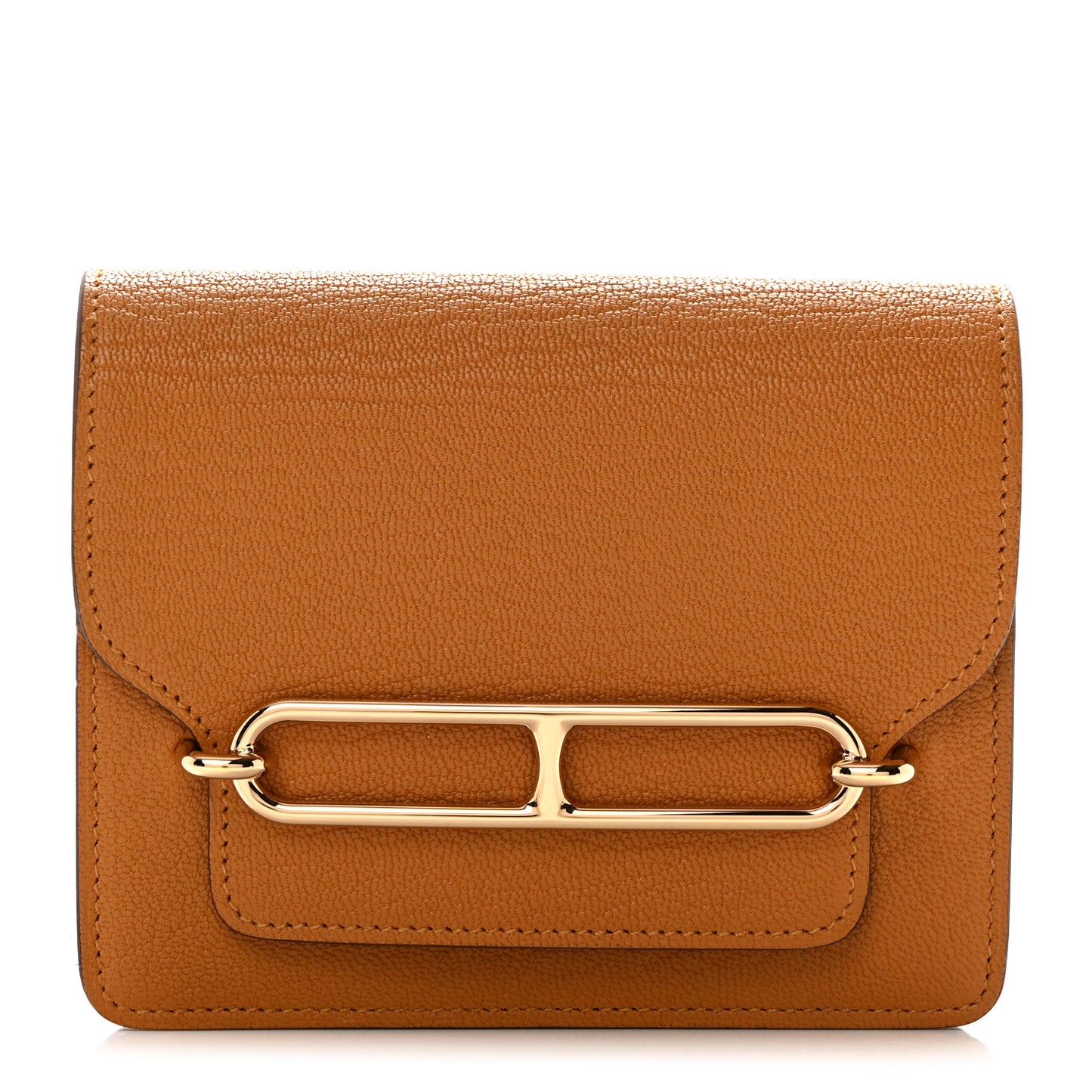 Chevre Mysore Roulis Slim Wallet Caramel