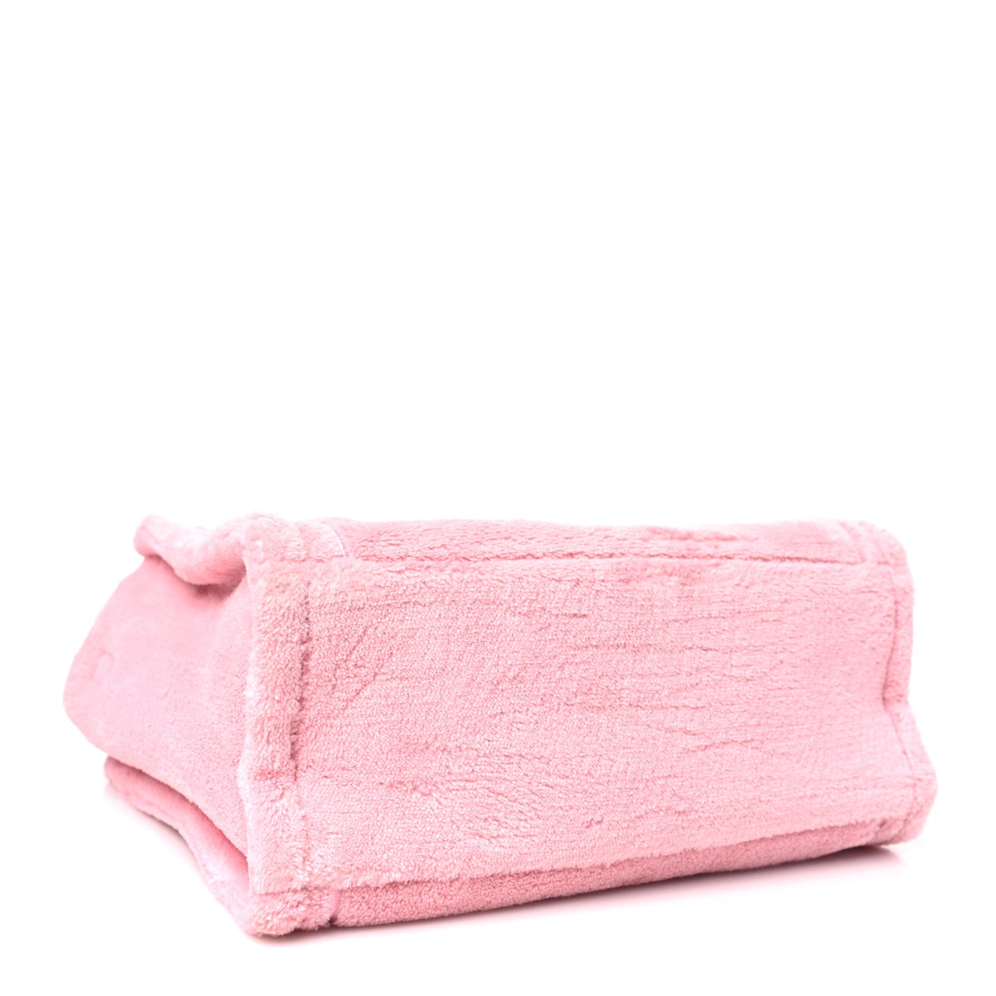 Polyester Mini Terry Tote Bag Light Pink