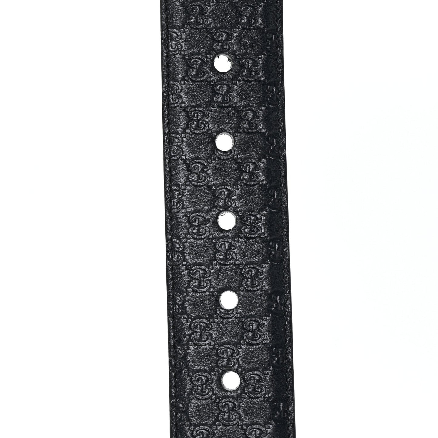 Soft Microguccissima 40mm Belt 80 32 Black