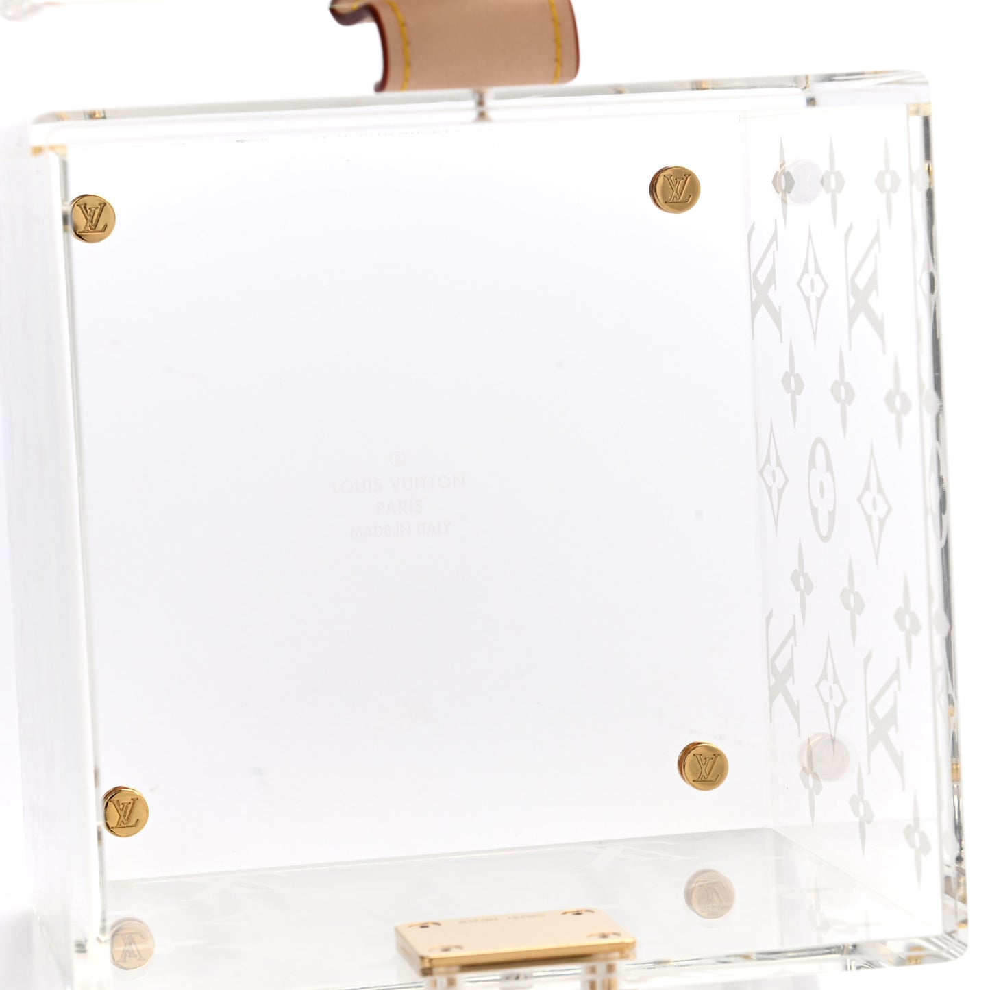 Transparent Plexiglass Cube Scott Box