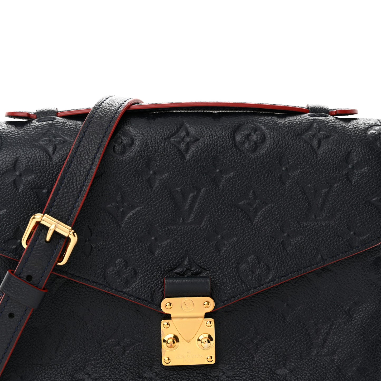 Empreinte Pochette Metis Marine Rouge