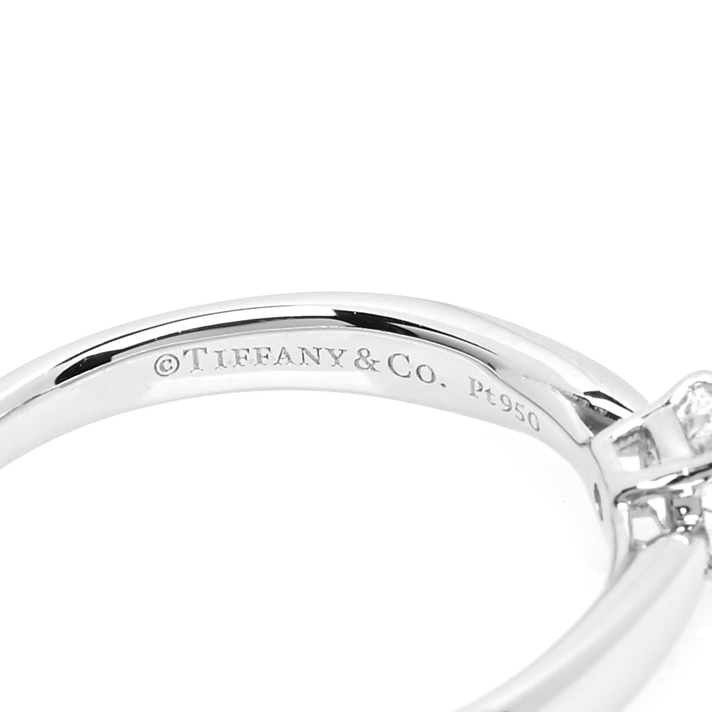Platinum Diamond .33ct Harmony Solitaire Engagement Ring 52 6