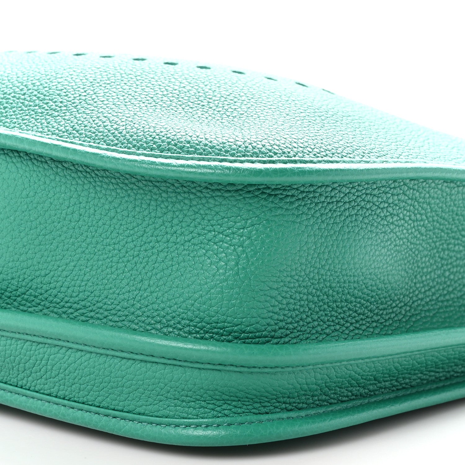 Hermes Taurillon Clemence Evelyne III PM Vert Jade 10 of 11