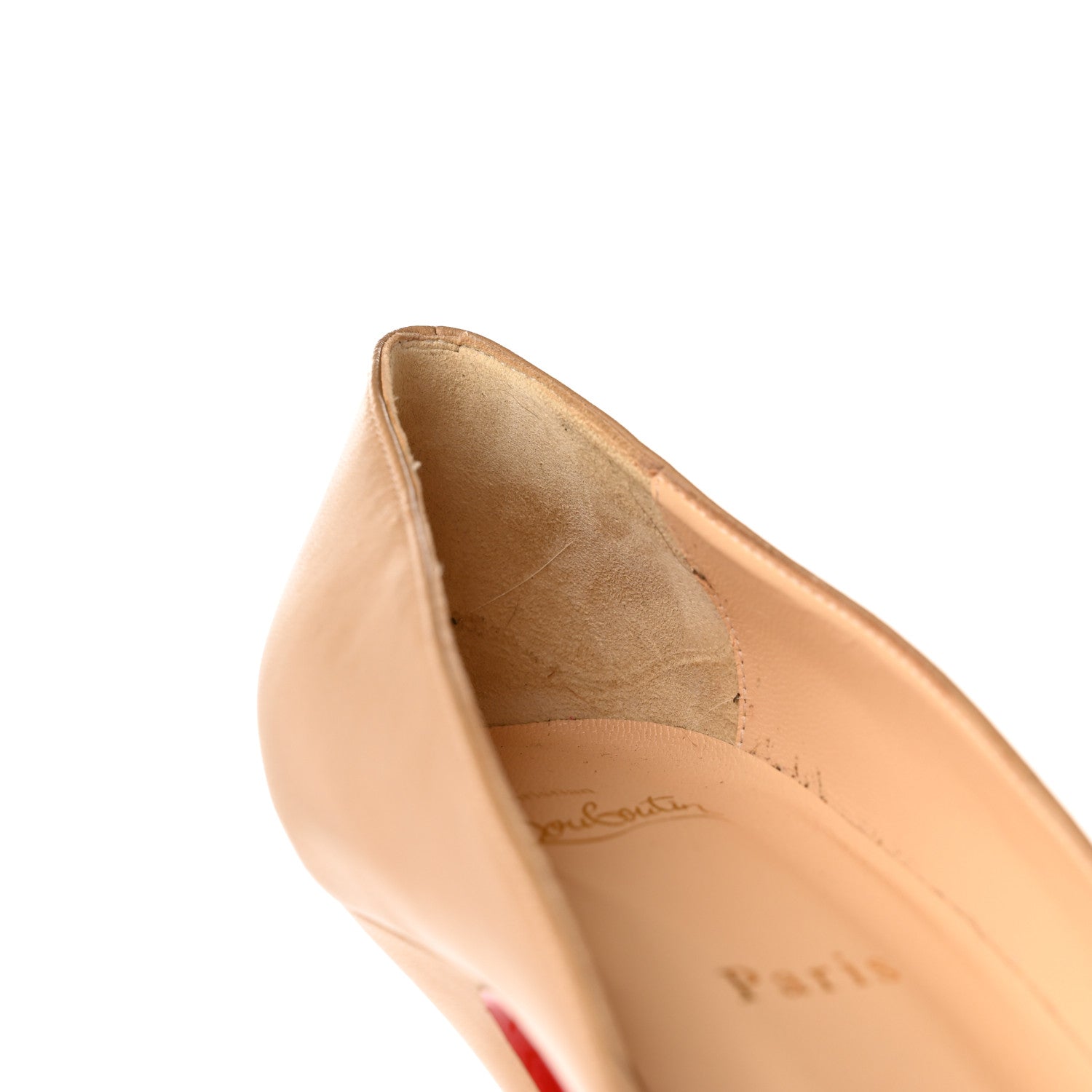 Christian Louboutin Nappa Clare 80 Pumps 40 Nude 16 of 18