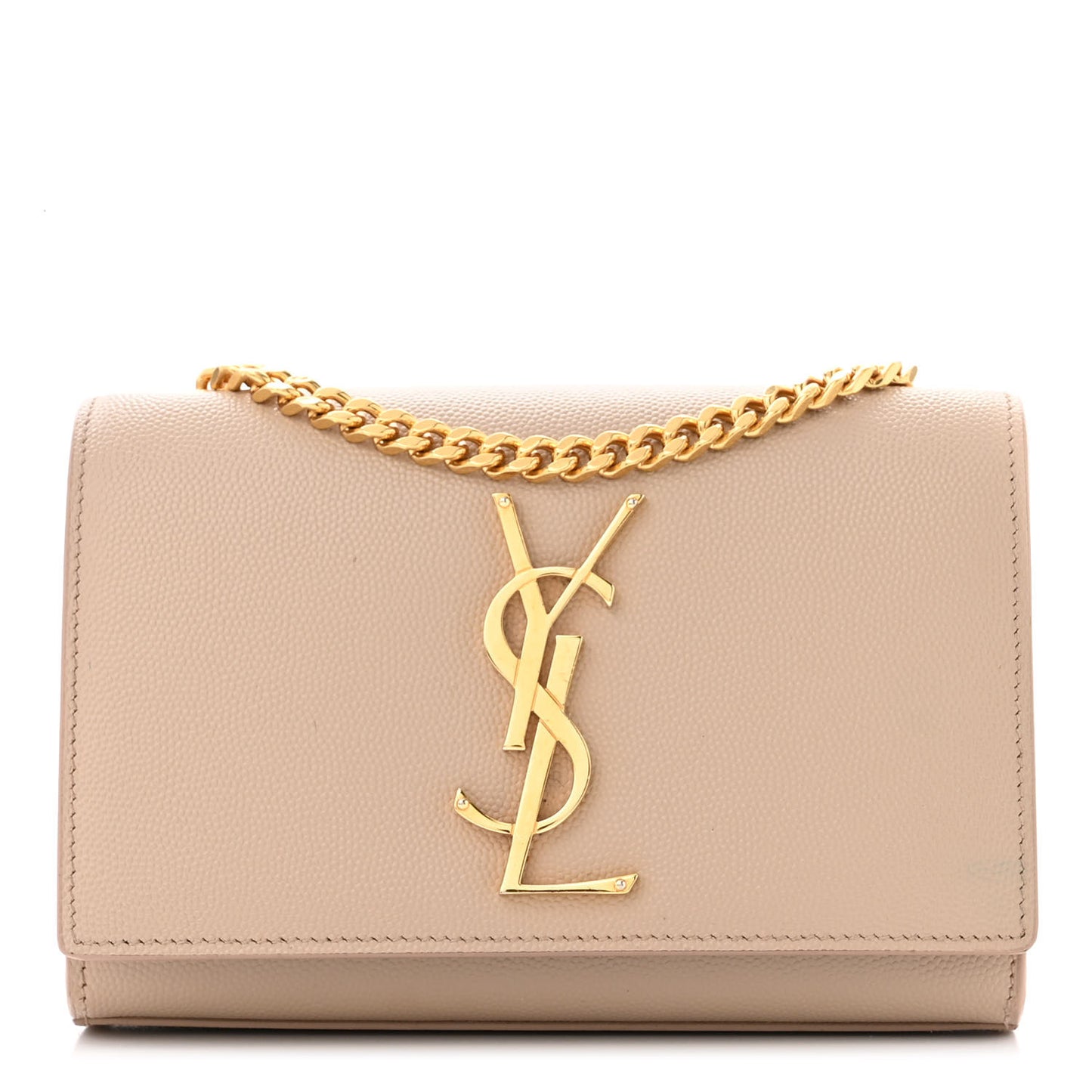 Grain De Poudre Small Monogram Kate Satchel Nude Powder