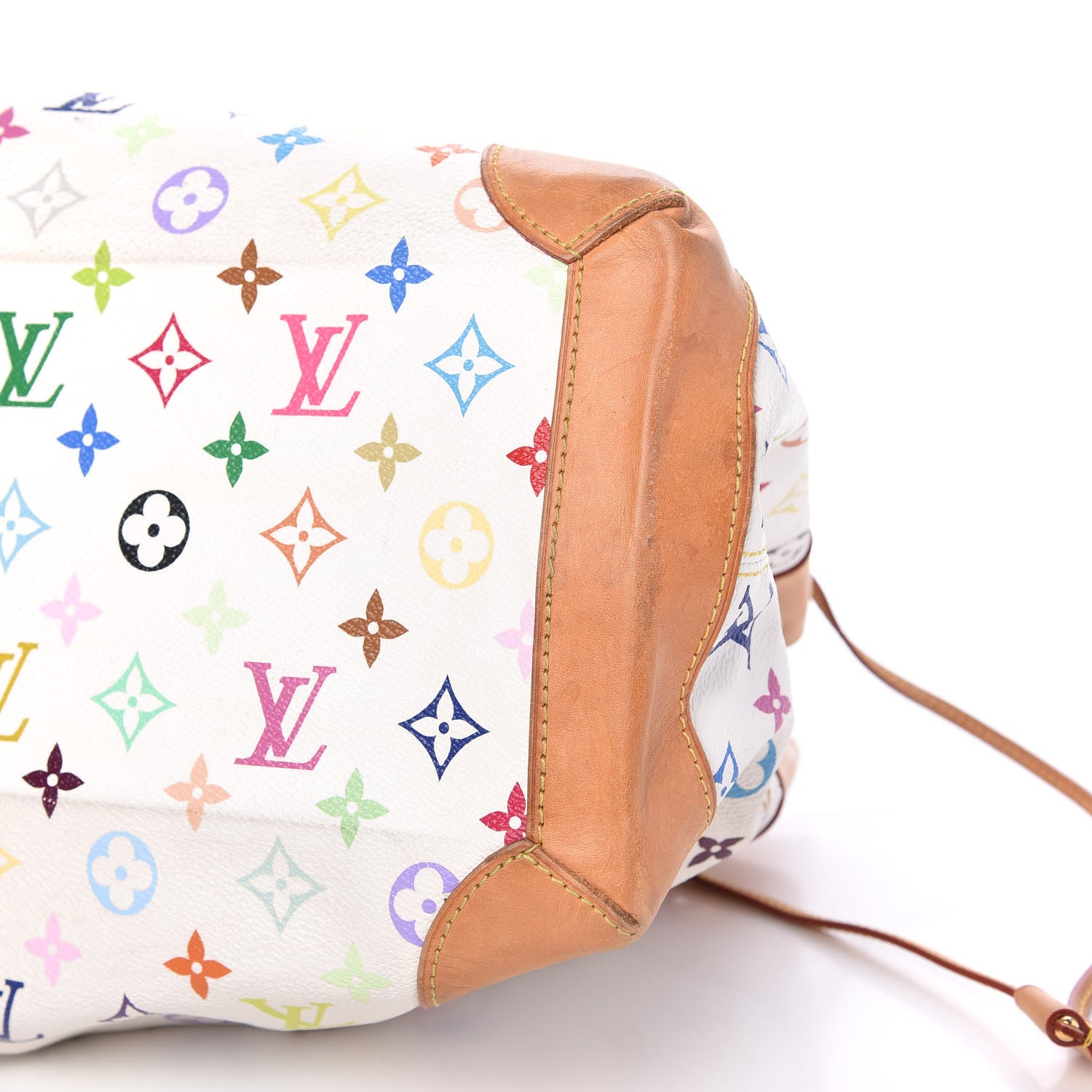 Louis Vuitton Monogram Multicolor Ursula White 8 of 9