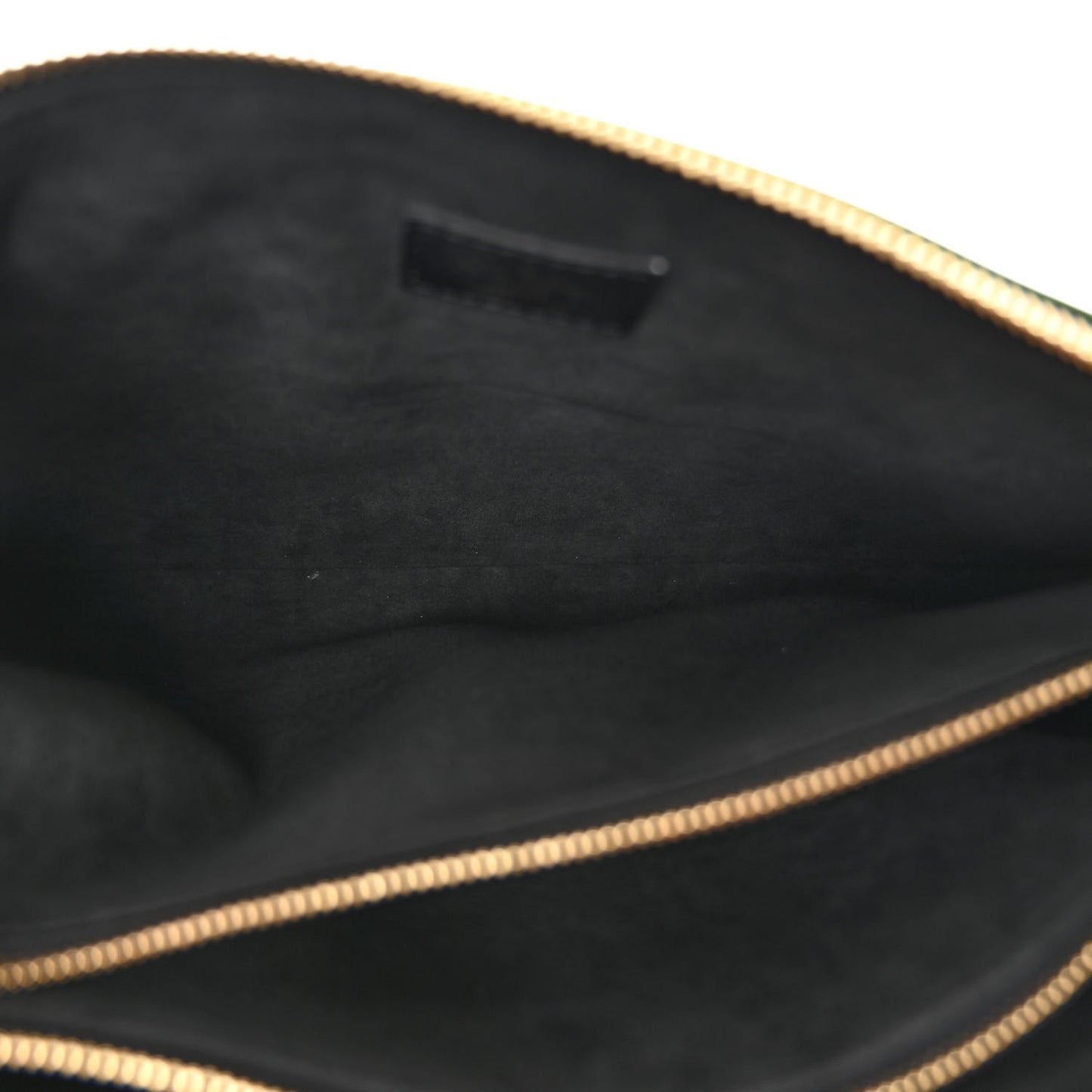 Patent Embossed Monogram Coussin PM Green Black
