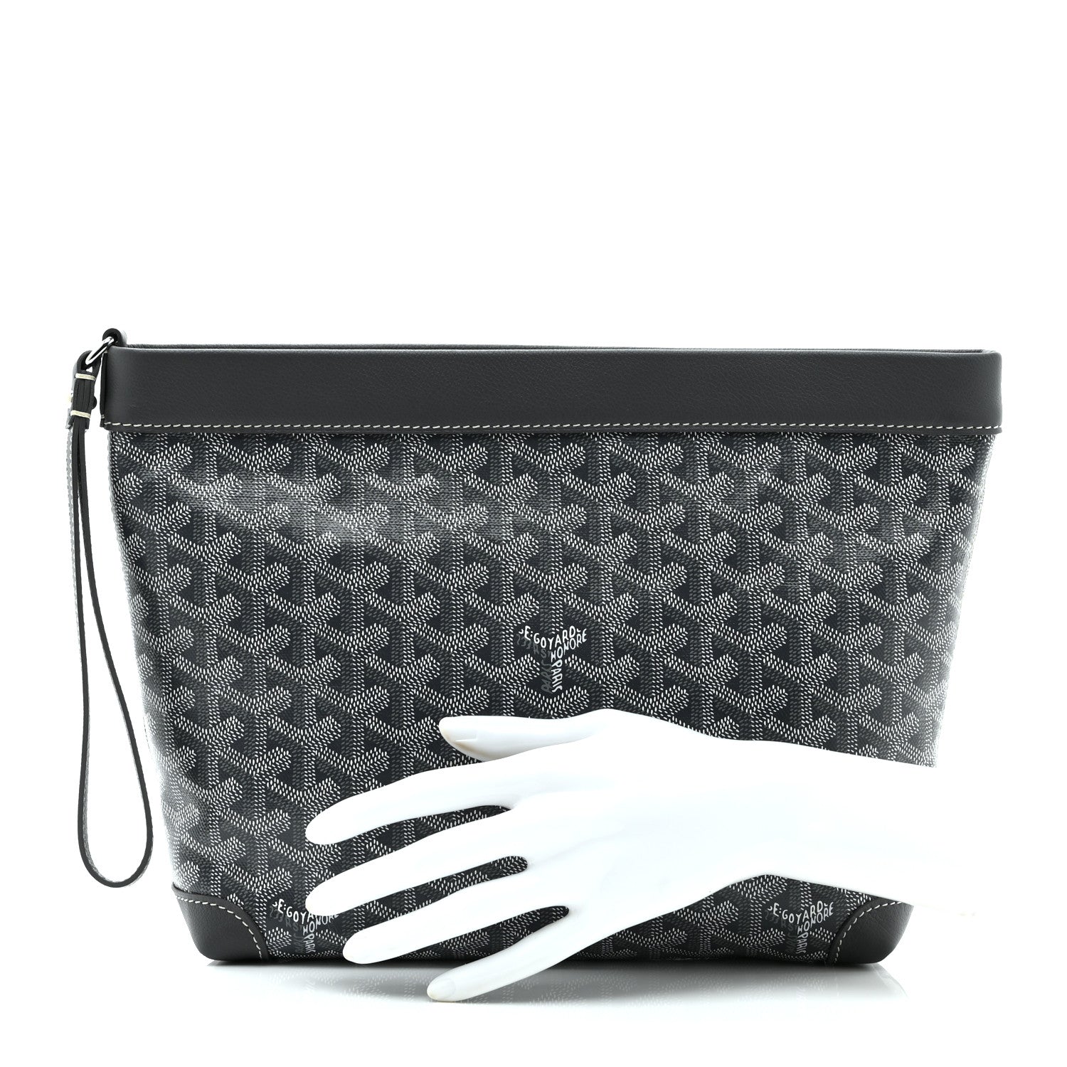 Goyard Goyardine Conti Pouch Grey 2 of 9