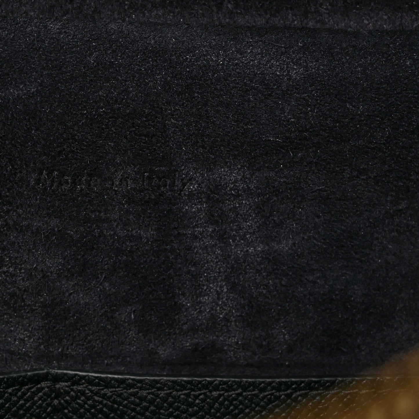 Grained Calfskin Mini Belt Bag Black