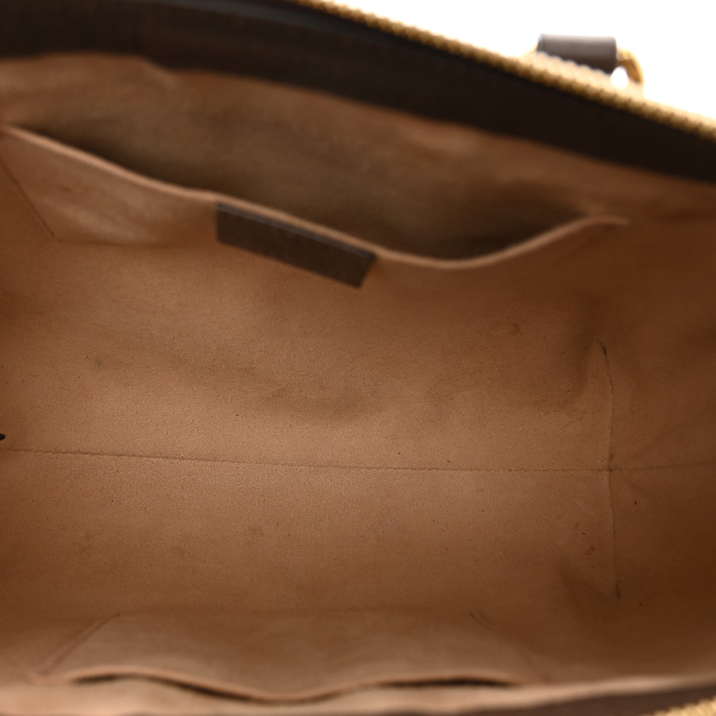 GG Supreme Monogram Small Ophidia Tote Bag Brown