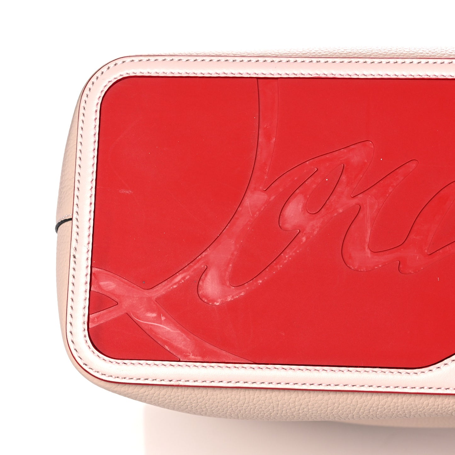 Calfskin Spikes East West Cabata Tote Ballerina