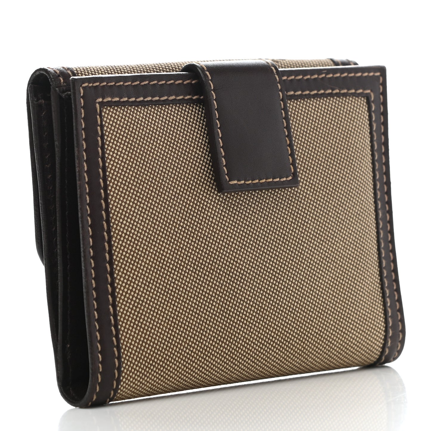Jacquard Logo Compact Wallet Corda Moro