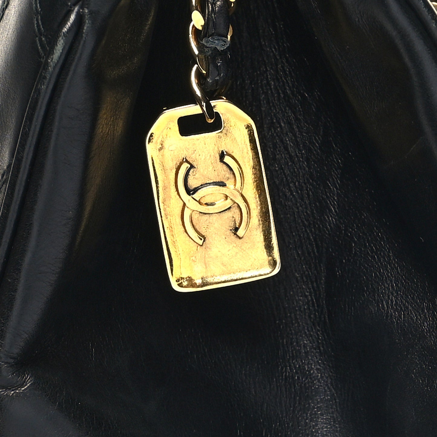 Calfskin Stitched XL Weekender Black