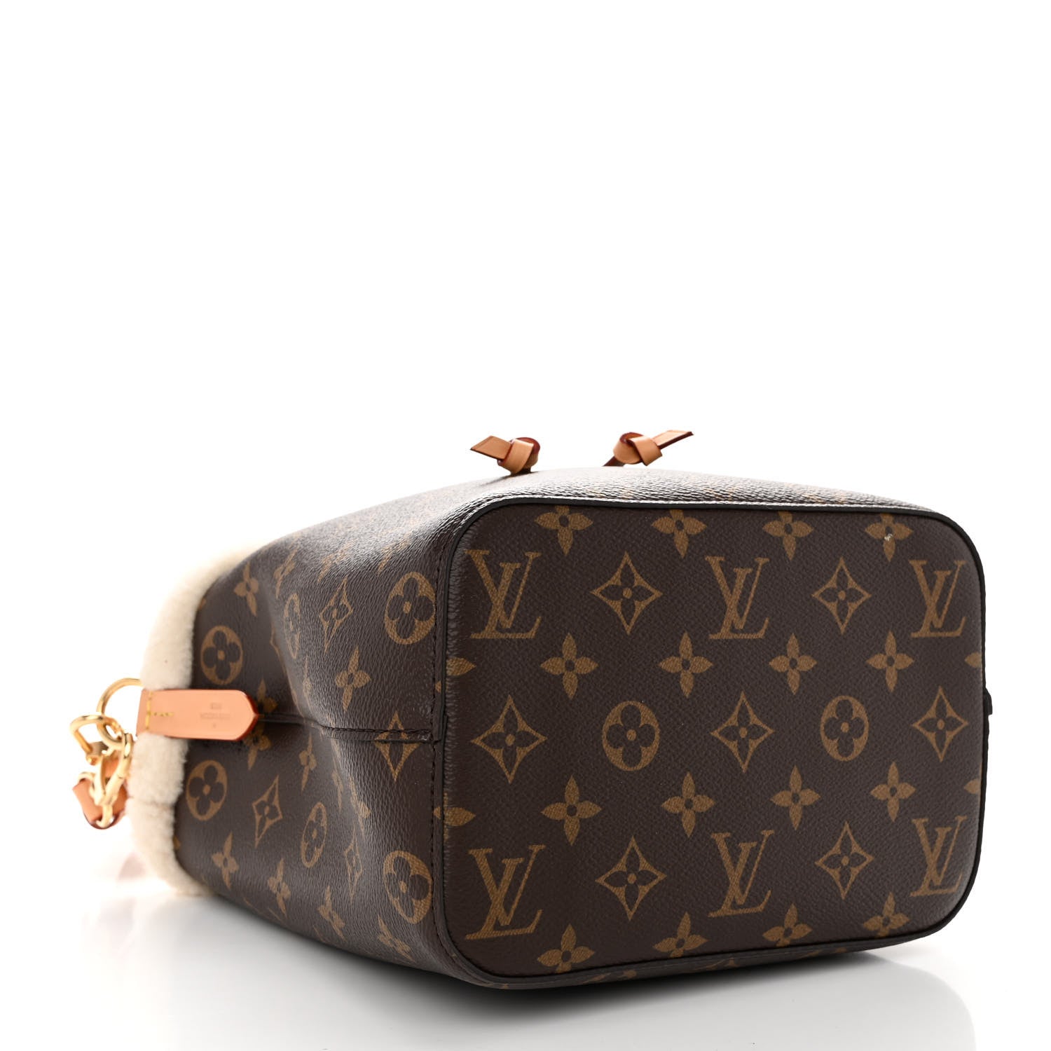 Louis Vuitton Monogram Shearling Cozygram Neonoe BB 4 of 10