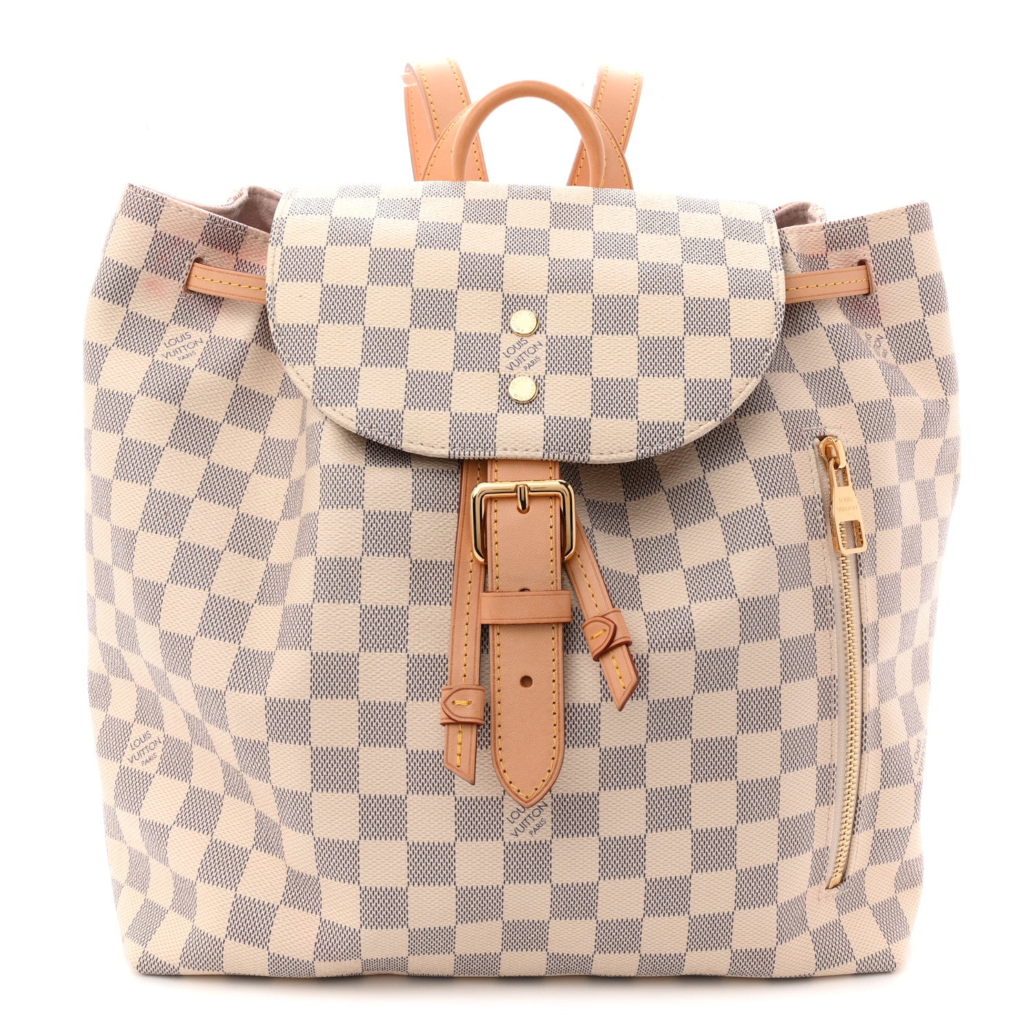 louis vuitton backpack blue red white Louis Vuitton Damier Azur Sperone Backpack 1833292 – FASHIONPHILE