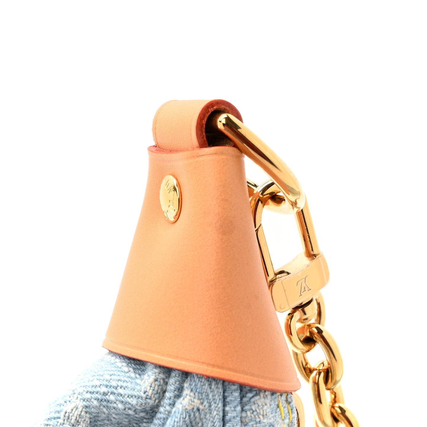 Monogram Denim Loop Sky Denim