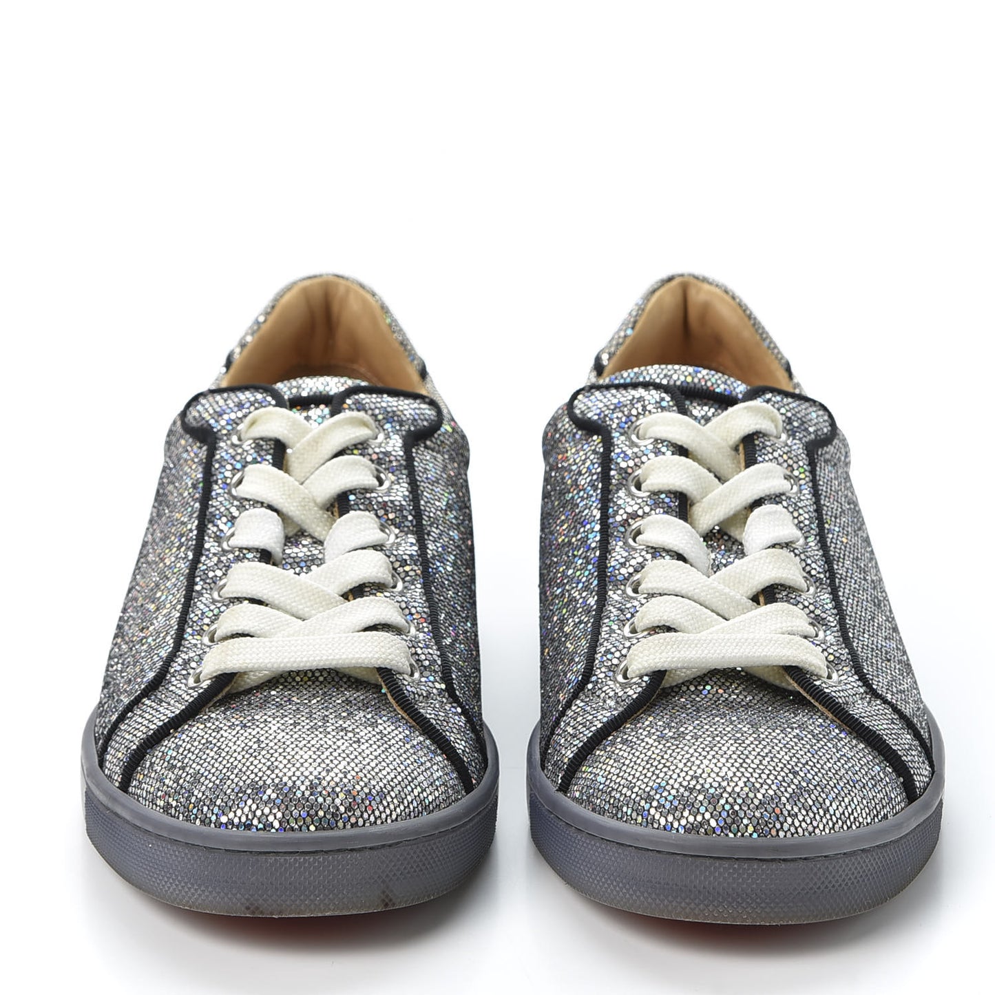 Seava Glitter Disco Ball Flat Sneakers 36 Multicolor