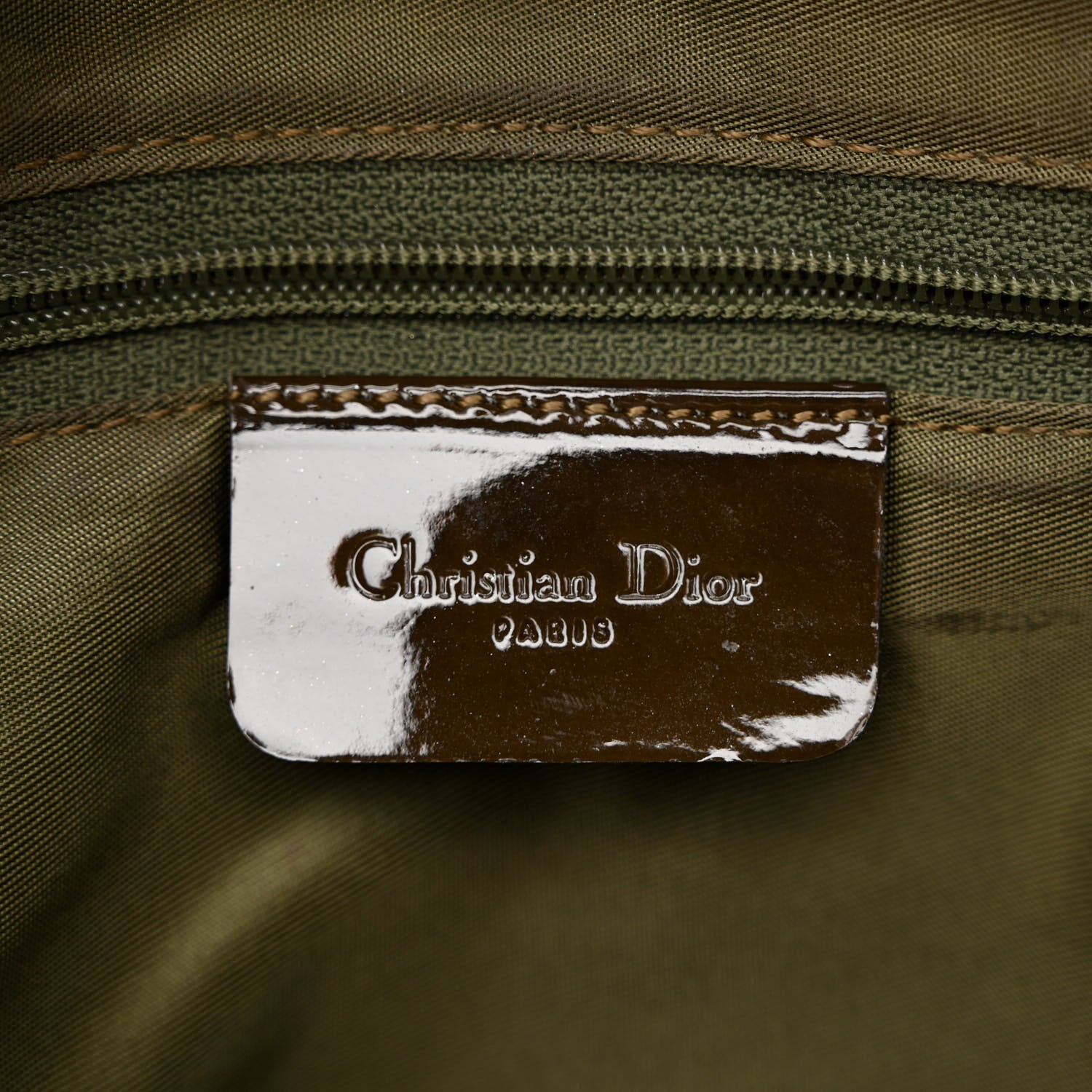 Christian Dior Pixelated Calfskin Camouflage Double Saddle Bag 6 of 12