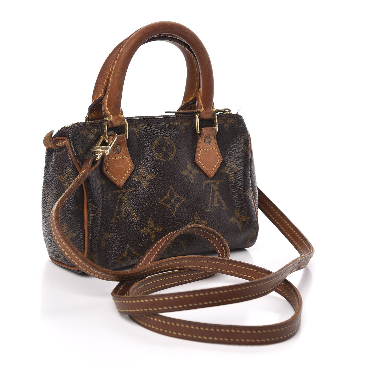 Louis Vuitton Monogram Mini Sac HL Speedy 3 of 15