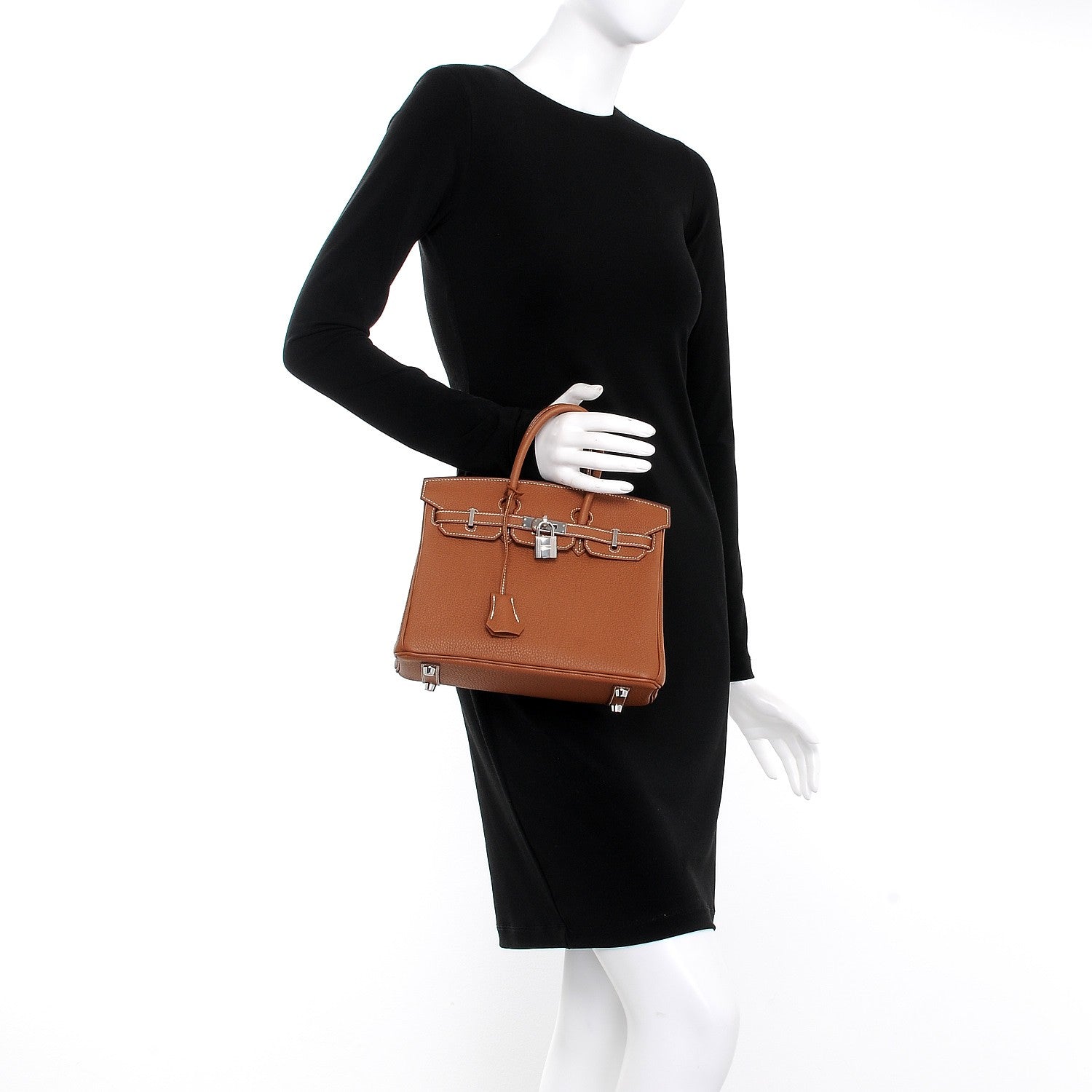 Hermes Togo Birkin 25 Gold 2 of 35