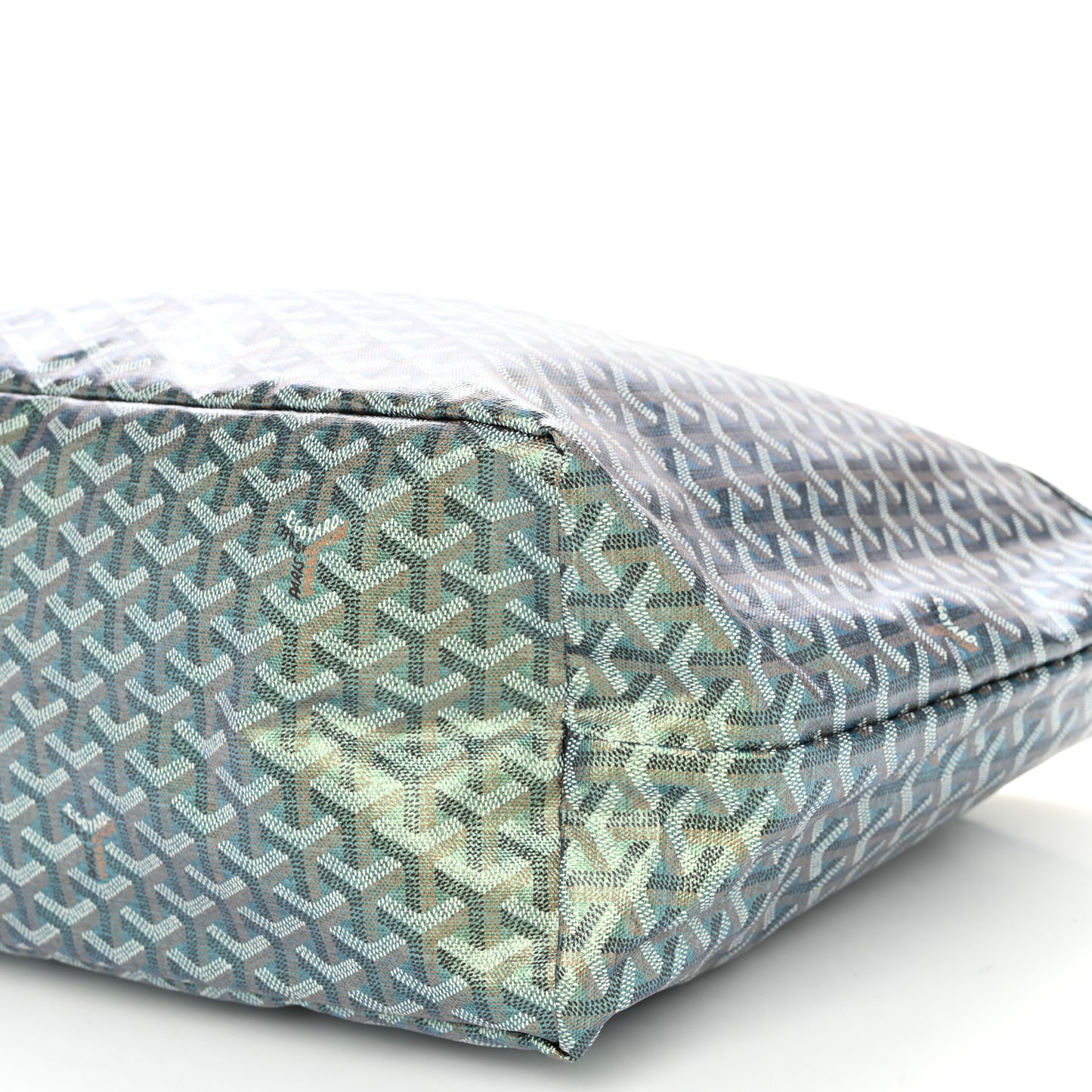 Iridescent Goyardine Saint Louis GM Pearly Green