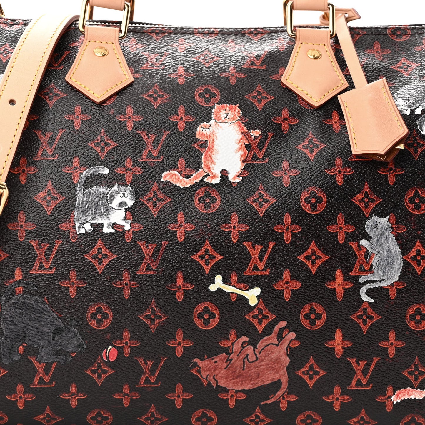 Catogram Speedy Bandouliere 30 Marron