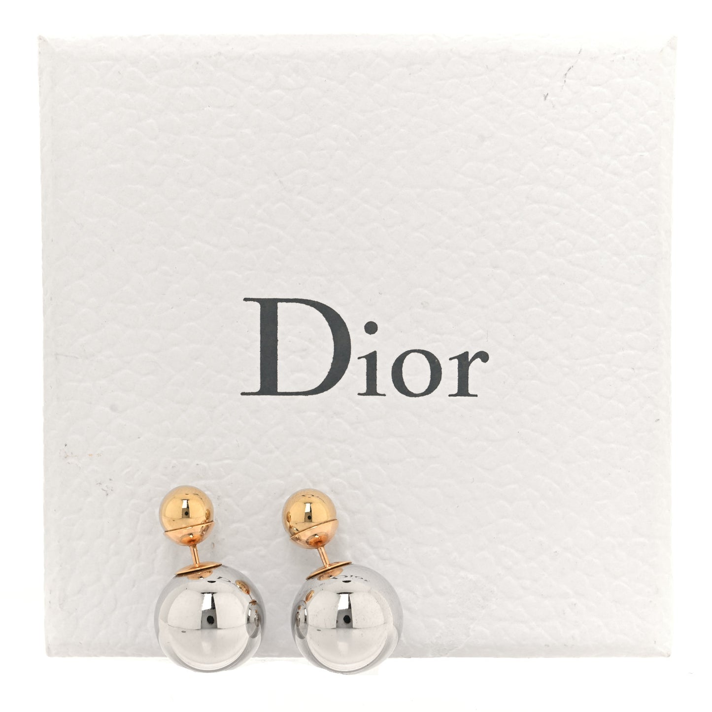 Mise En Dior Tribal Earrings Silver Gold
