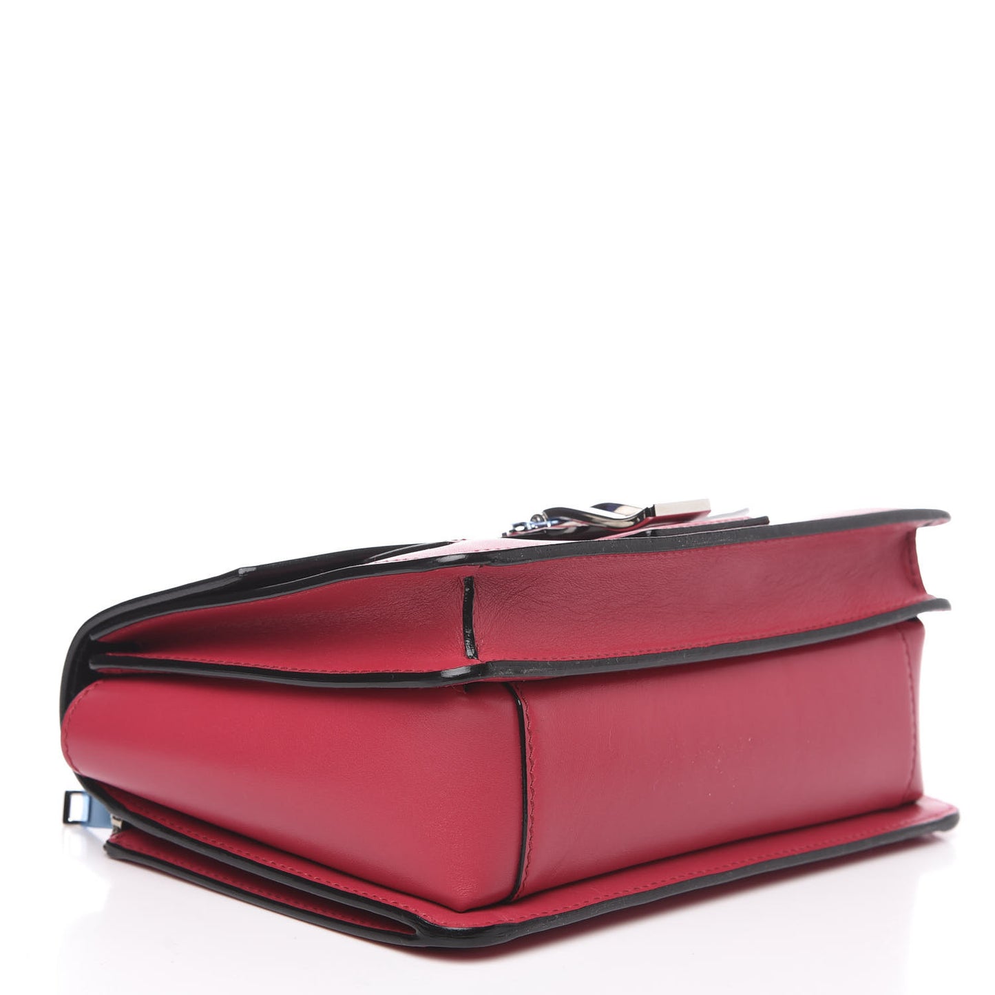 Smooth Calfskin Hava Crossbody Magenta