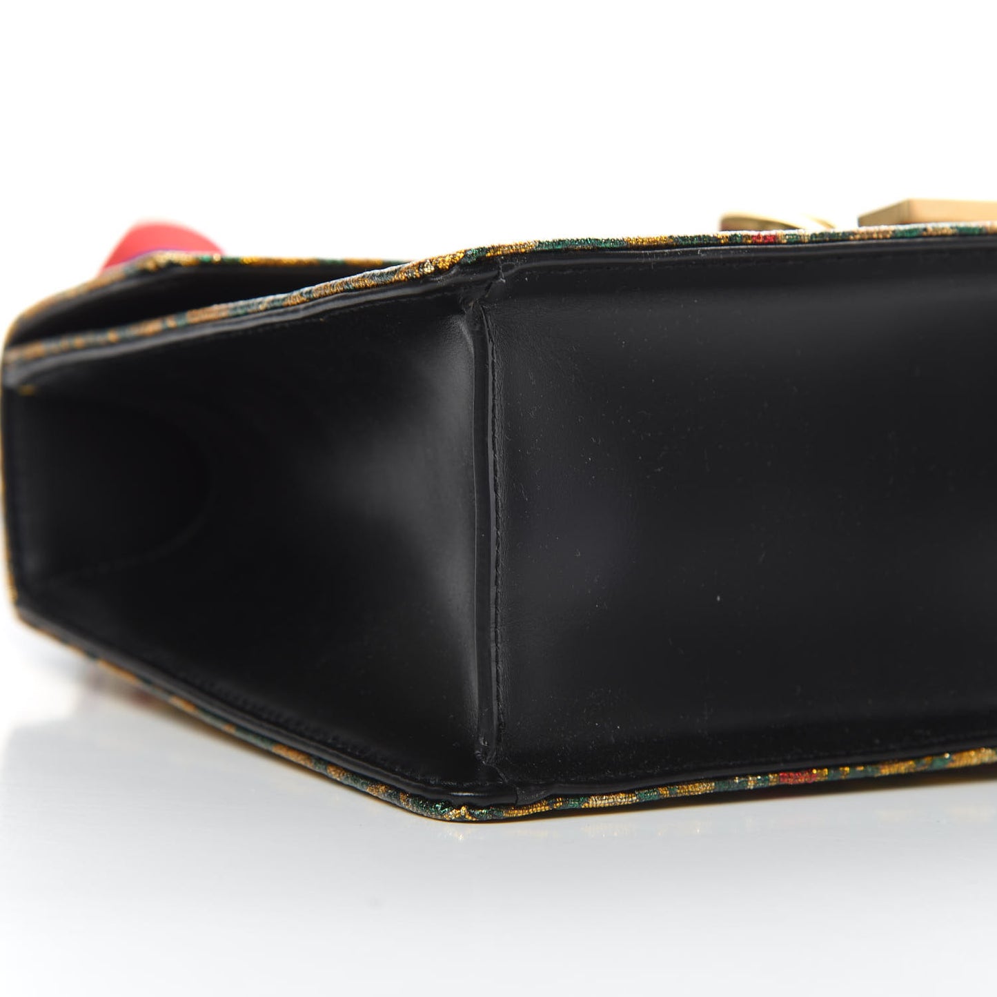 Iridescent Brocade Small Sylvie Shoulder Bag Gold