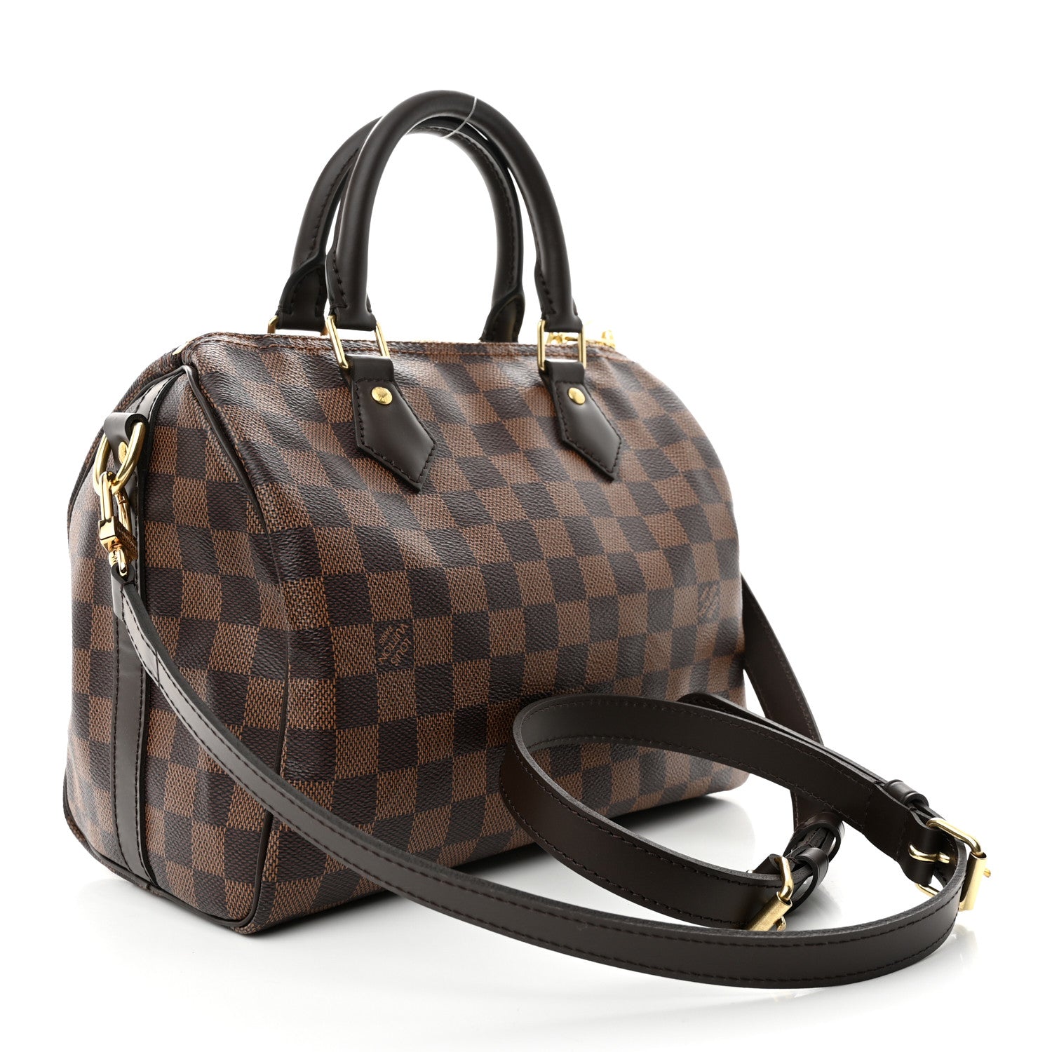 Louis Vuitton Damier Ebene Speedy Bandouliere 25 3 of 10